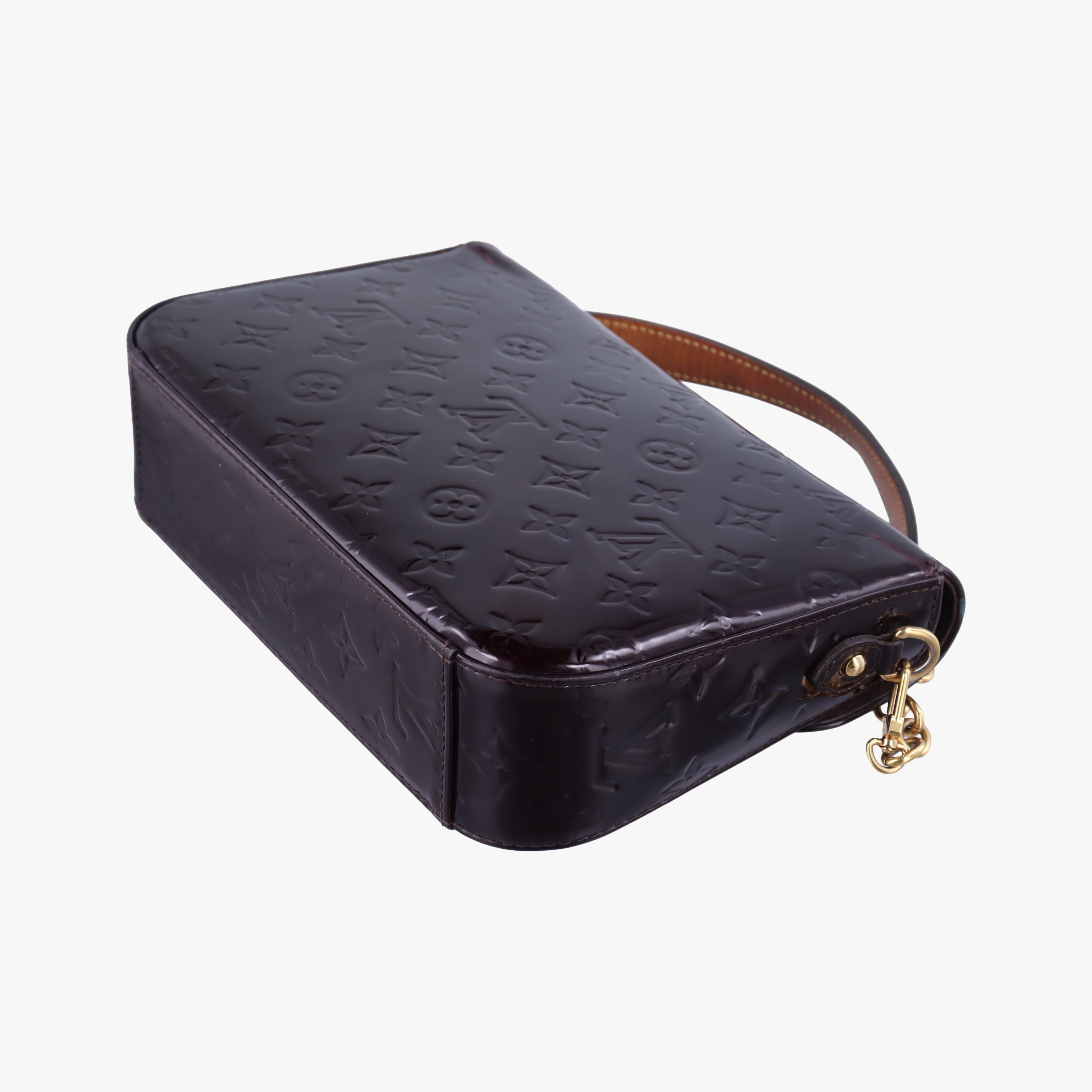 Pre-owned Louis Vuitton RODEO DRIVE AMARANTE Vernis M93598 shoulderbag | stylenewstar