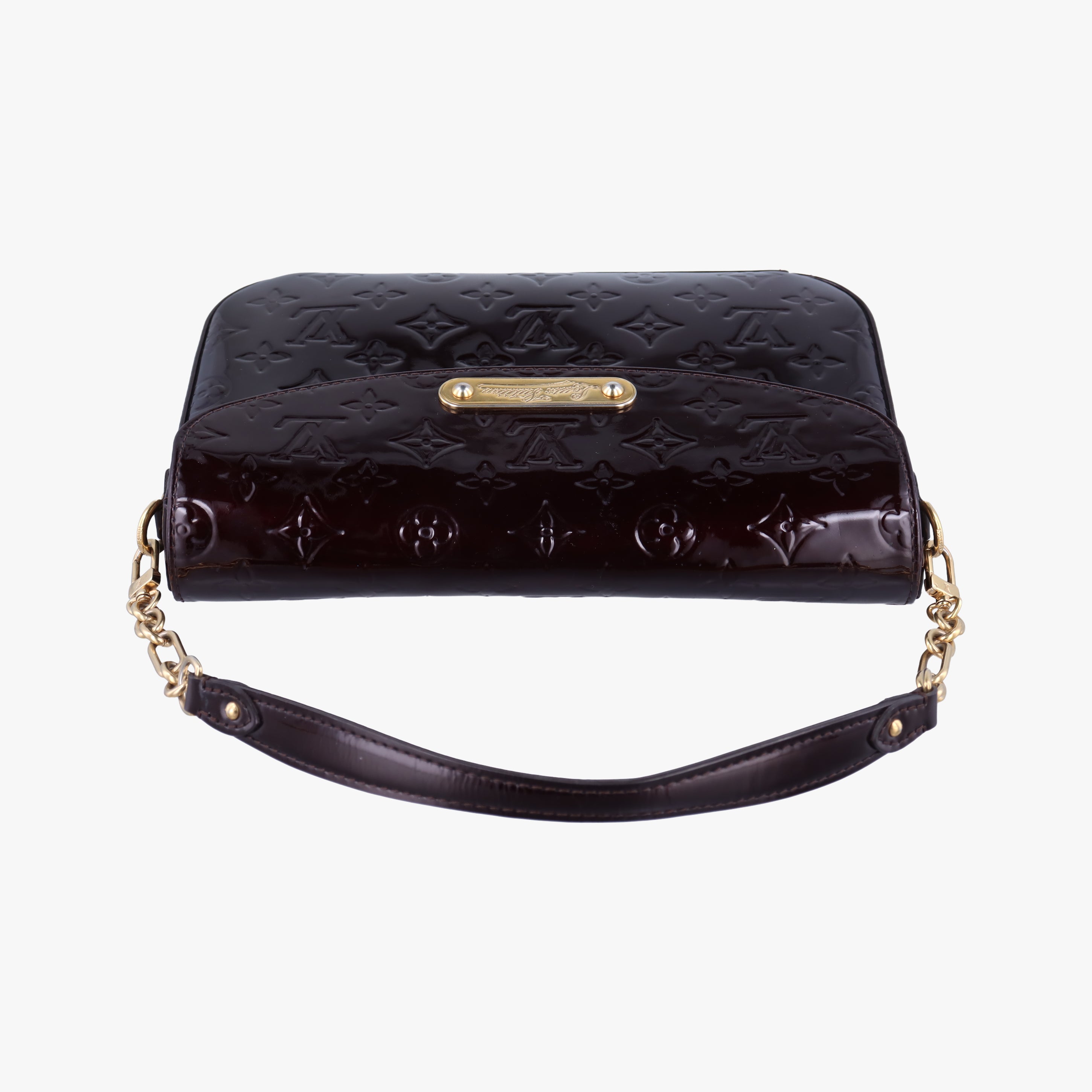 Pre-owned Louis Vuitton RODEO DRIVE AMARANTE Vernis M93598 shoulderbag | stylenewstar