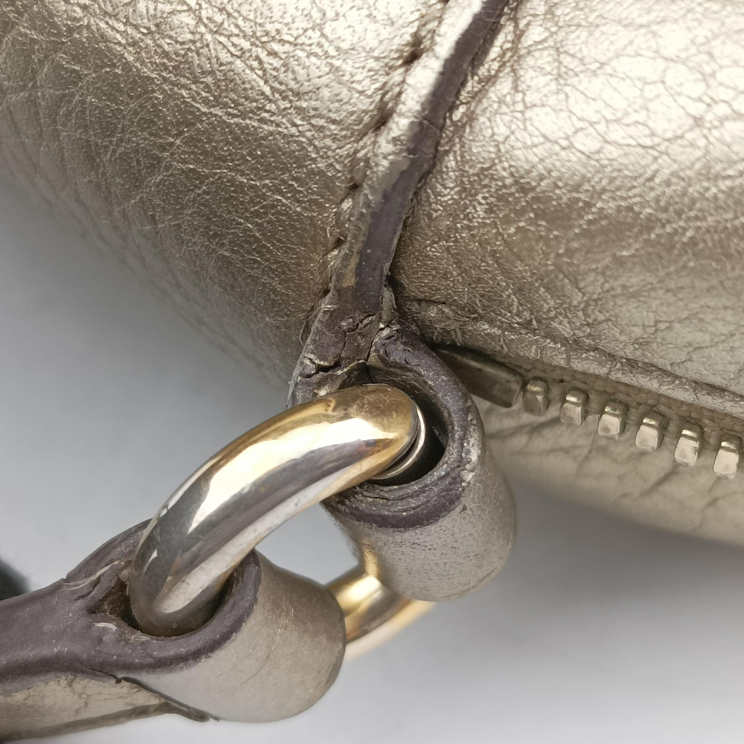Pre-owned Gucci Soho Golden Leather 308364 shoulderbag | stylenewstar