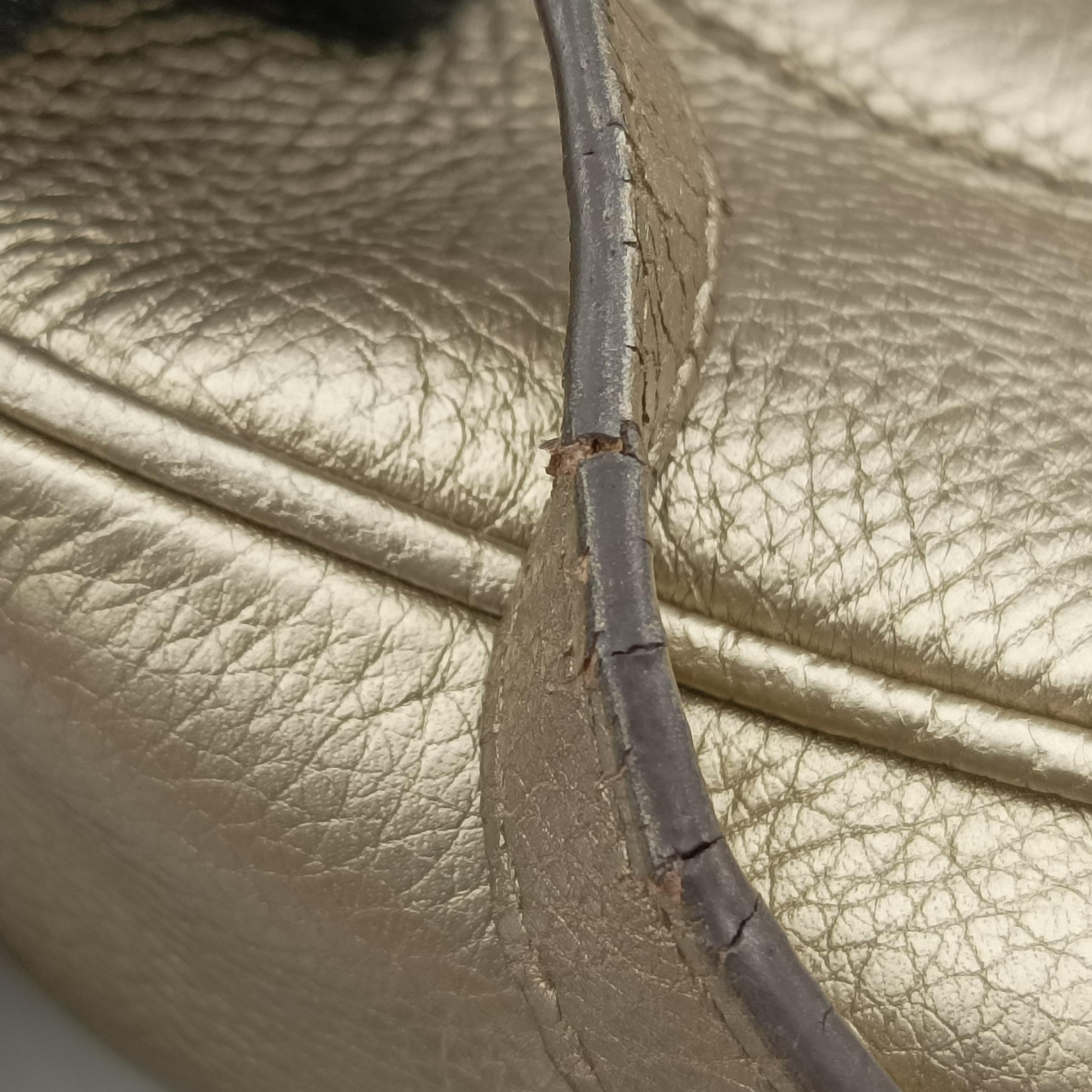 Pre-owned Gucci Soho Golden Leather 308364 shoulderbag | stylenewstar