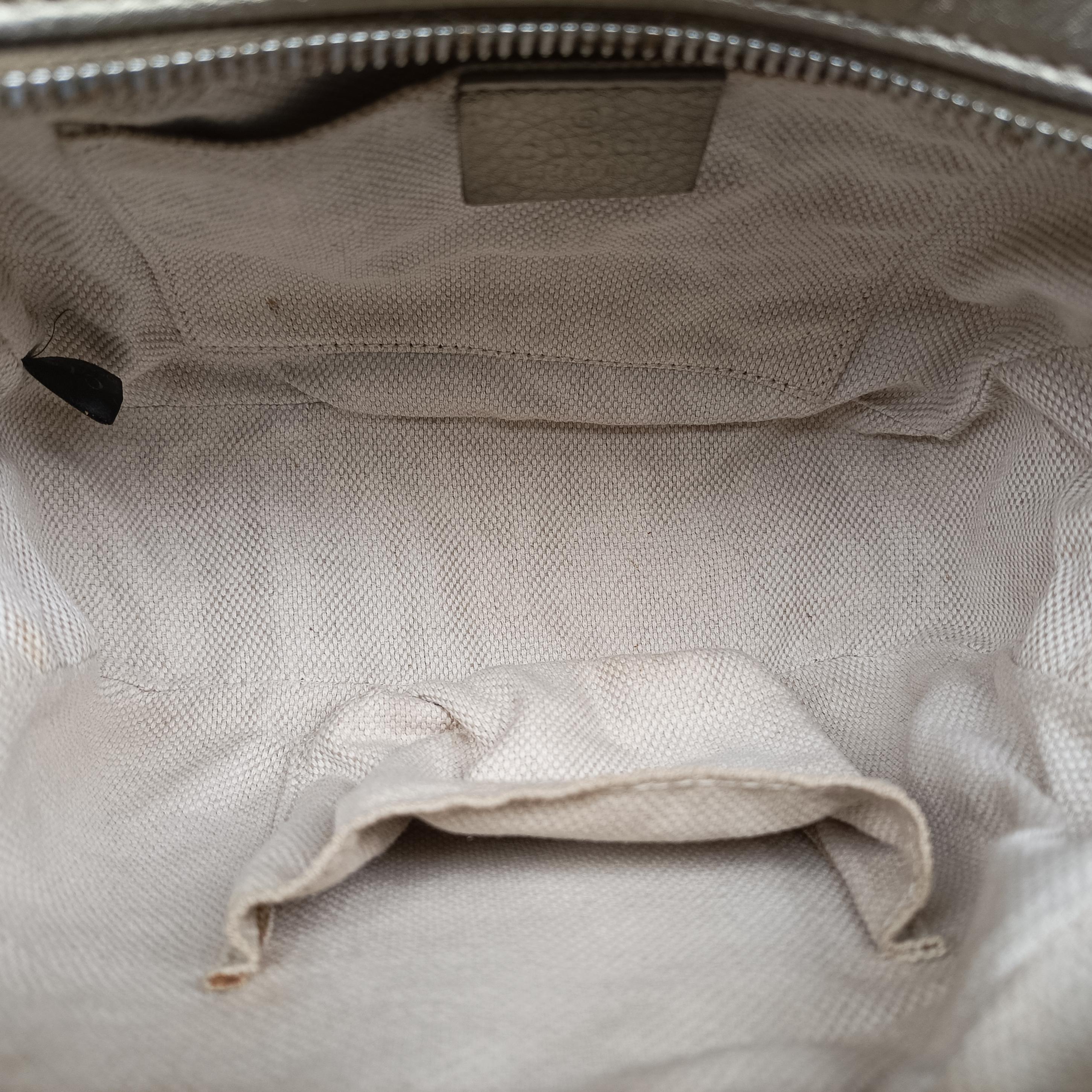 Pre-owned Gucci Soho Golden Leather 308364 shoulderbag | stylenewstar