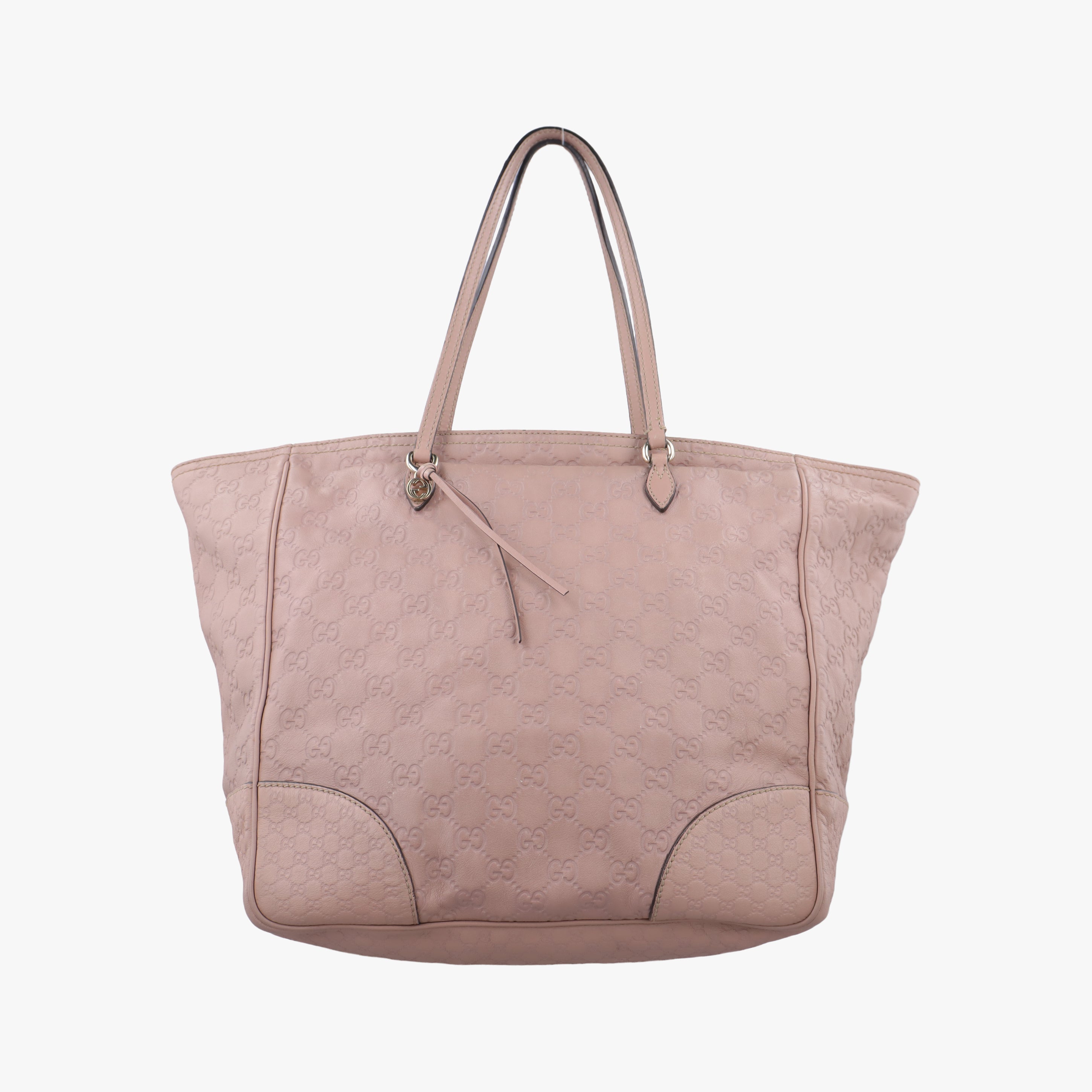 Pre-owned Gucci Bree Pink Leather 323671 shoulderbag | stylenewstar