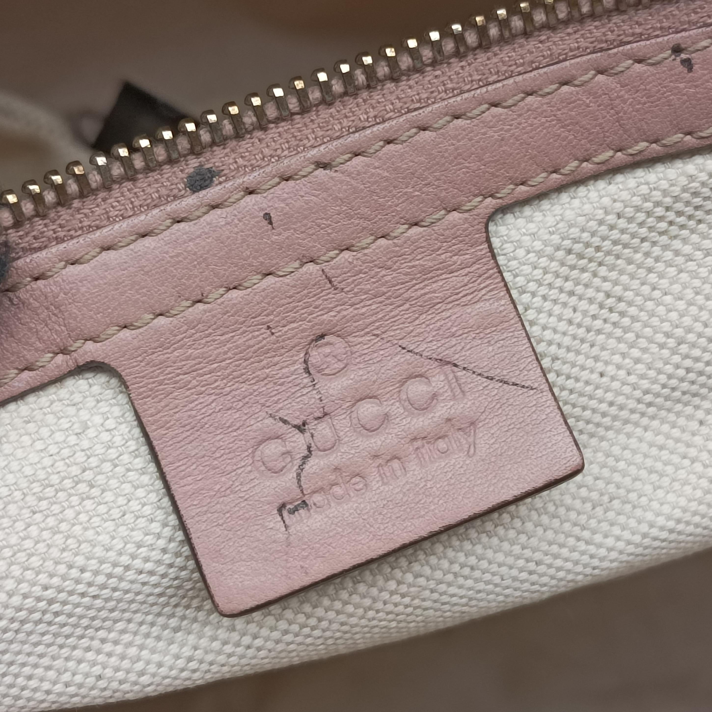 Pre-owned Gucci Bree Pink Leather 323671 shoulderbag | stylenewstar