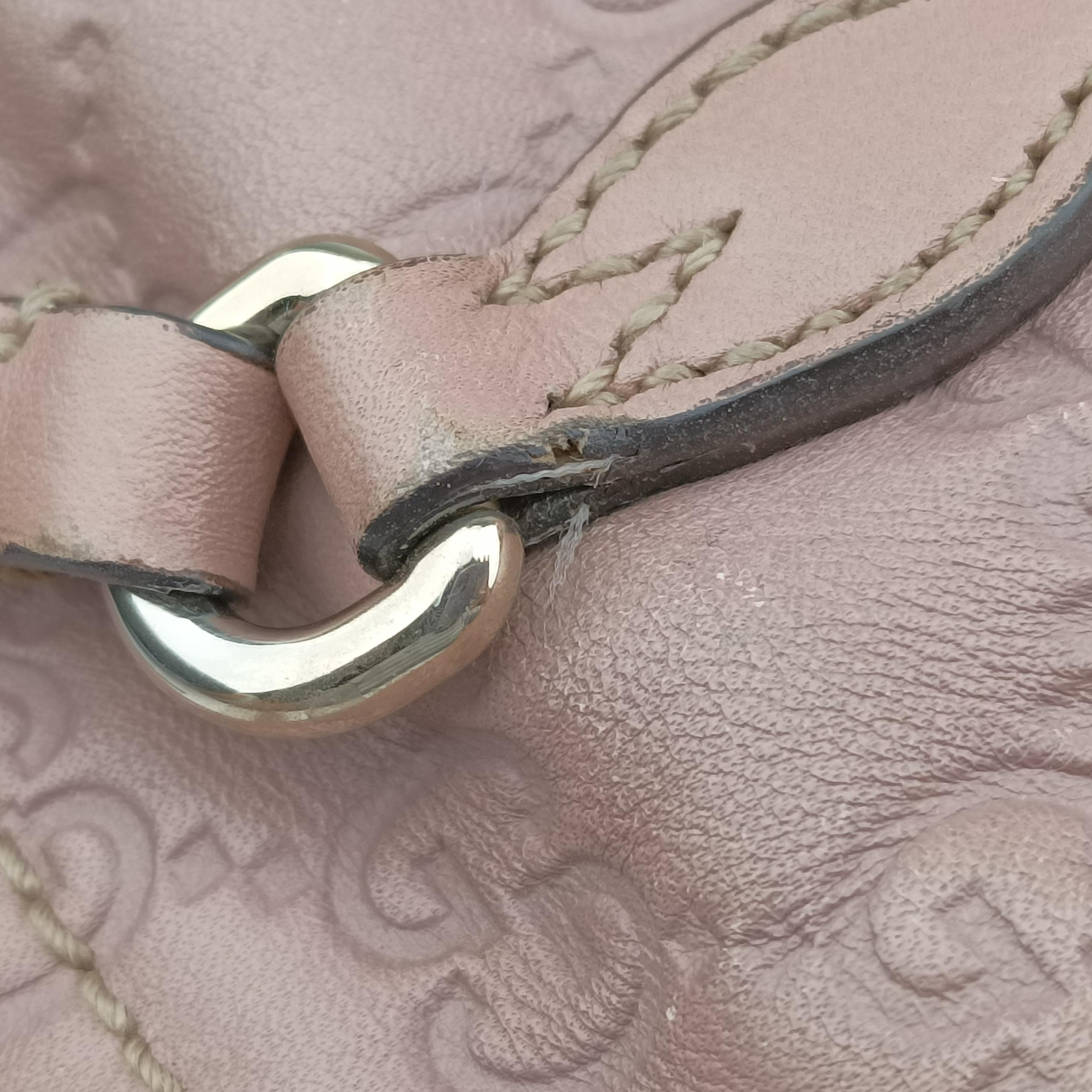 Pre-owned Gucci Bree Pink Leather 323671 shoulderbag | stylenewstar