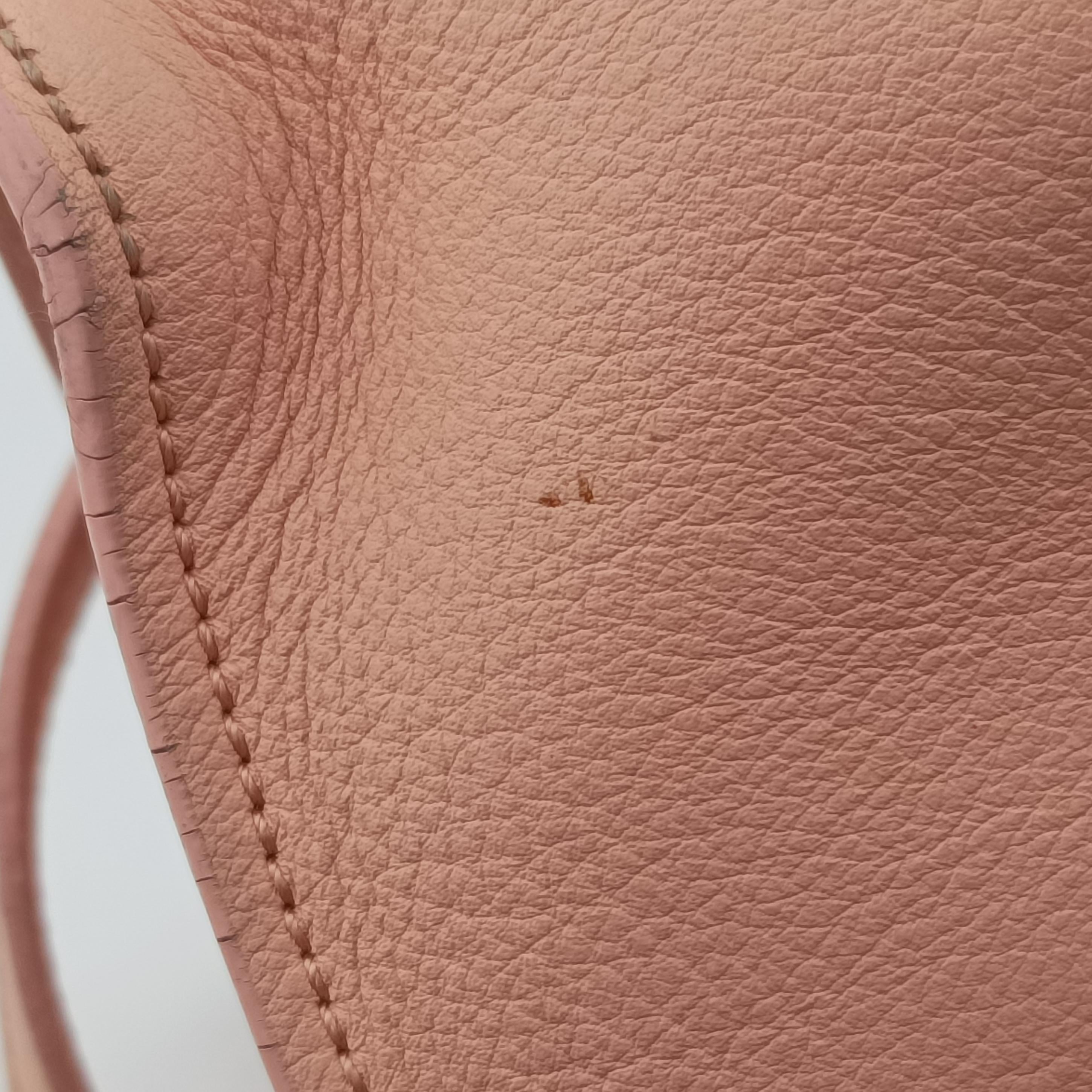 Pre-owned Yves Saint Laurent Y Ligne Petit Cabas Pink Leather 311210 shoulderbag | stylenewstar