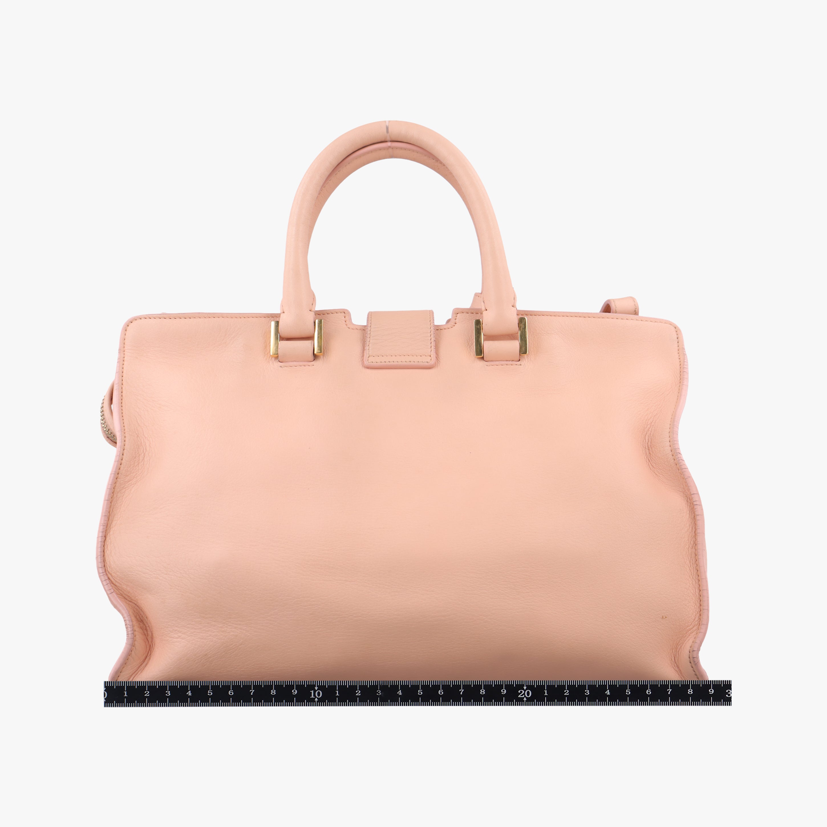 Pre-owned Yves Saint Laurent Y Ligne Petit Cabas Pink Leather 311210 shoulderbag | stylenewstar