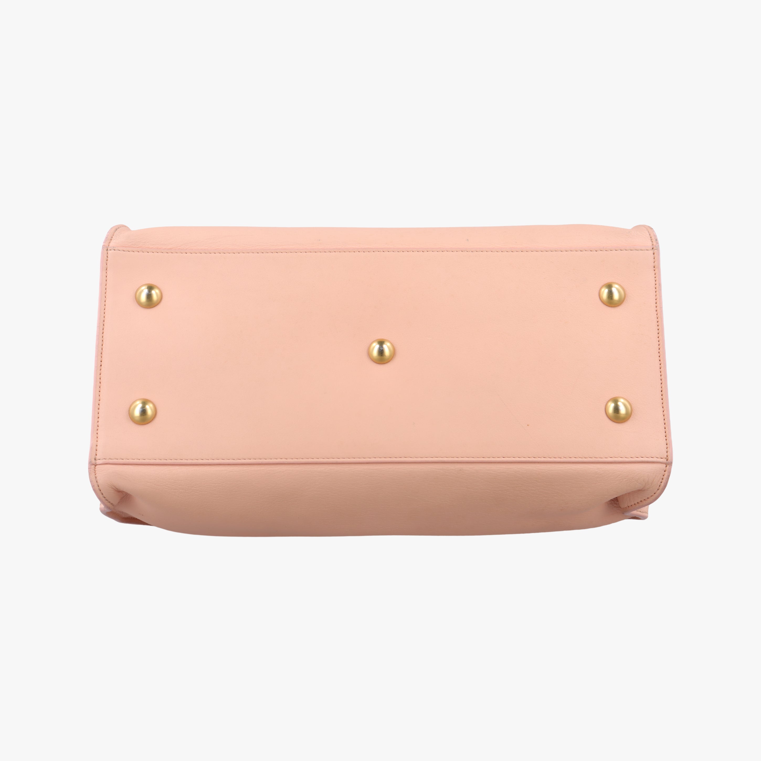 Pre-owned Yves Saint Laurent Y Ligne Petit Cabas Pink Leather 311210 shoulderbag | stylenewstar