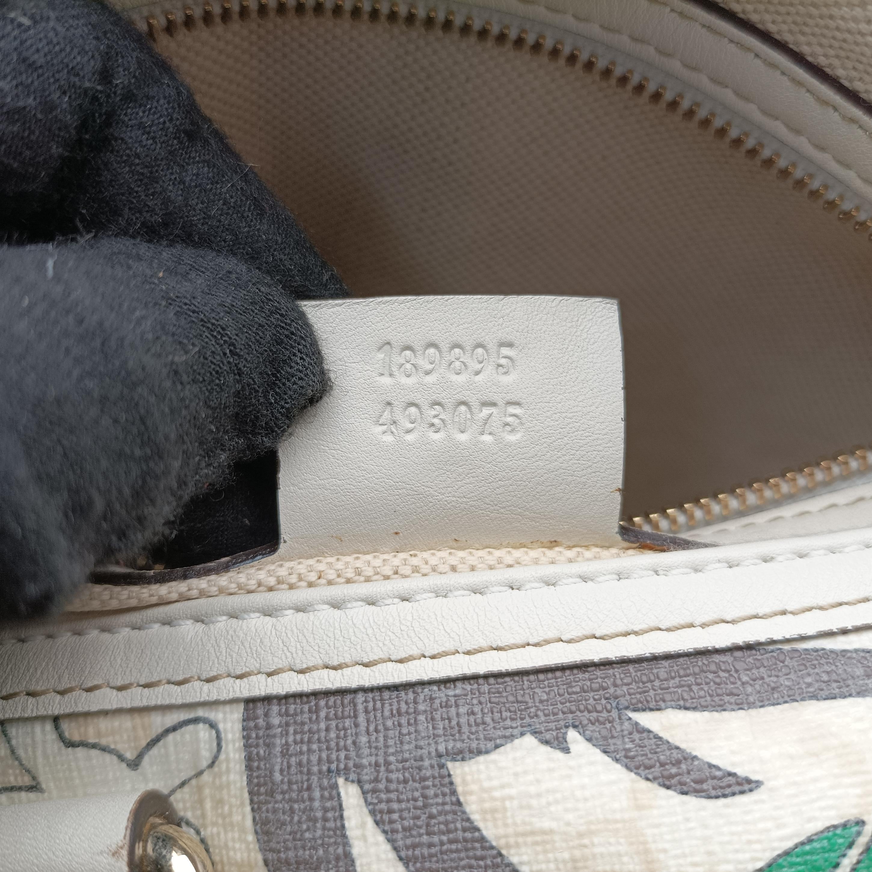 Secondhand Gucci UNICEF Joy white×Multicolour Canvas 189895 handbag | stylenewstar