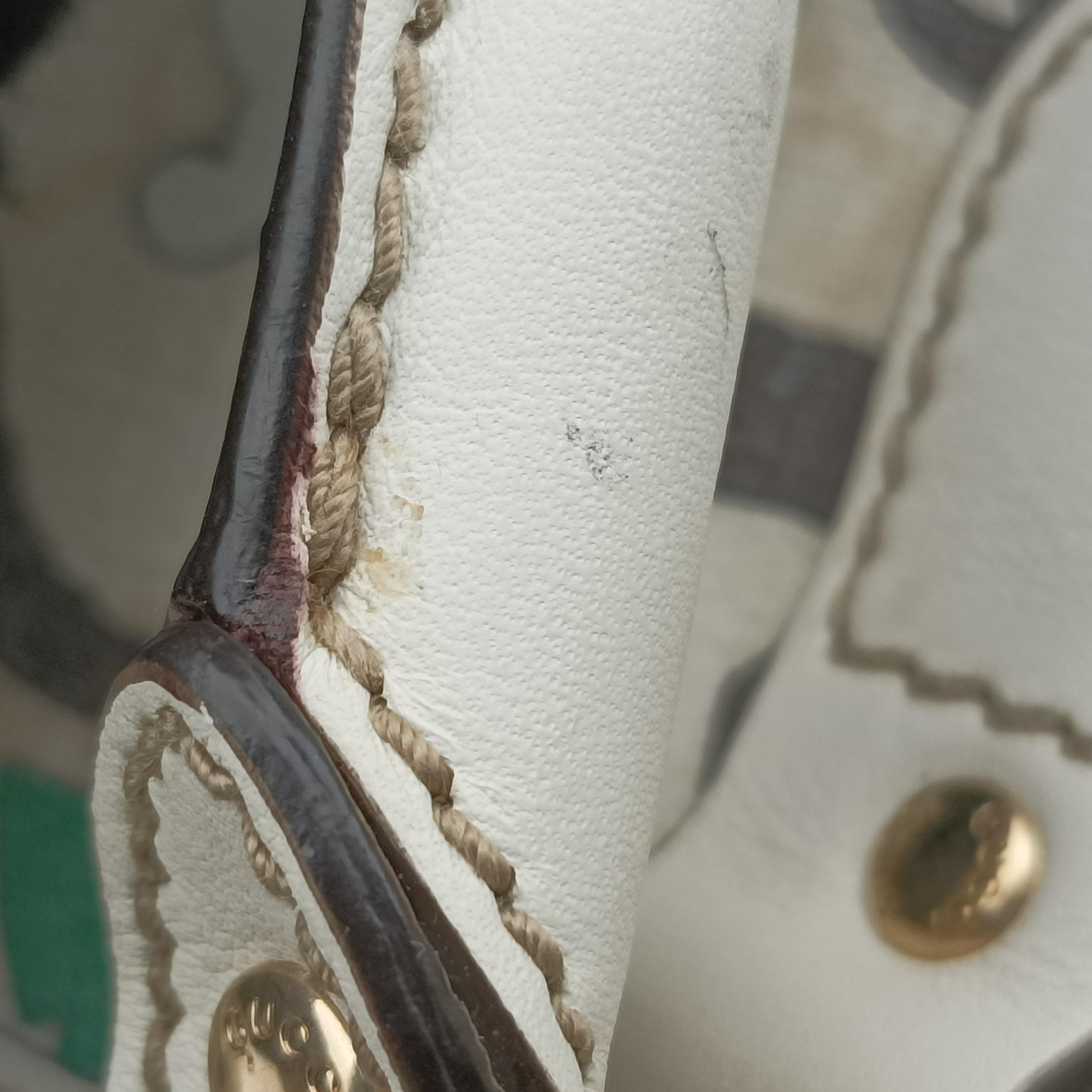 Secondhand Gucci UNICEF Joy white×Multicolour Canvas 189895 handbag | stylenewstar