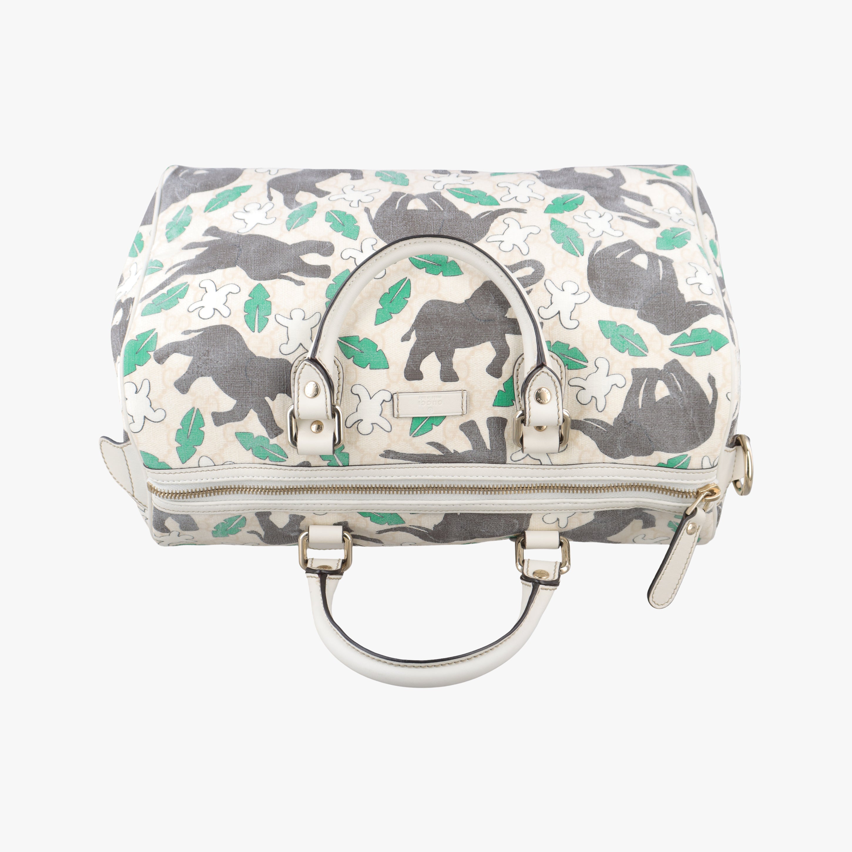 Secondhand Gucci UNICEF Joy white×Multicolour Canvas 189895 handbag | stylenewstar