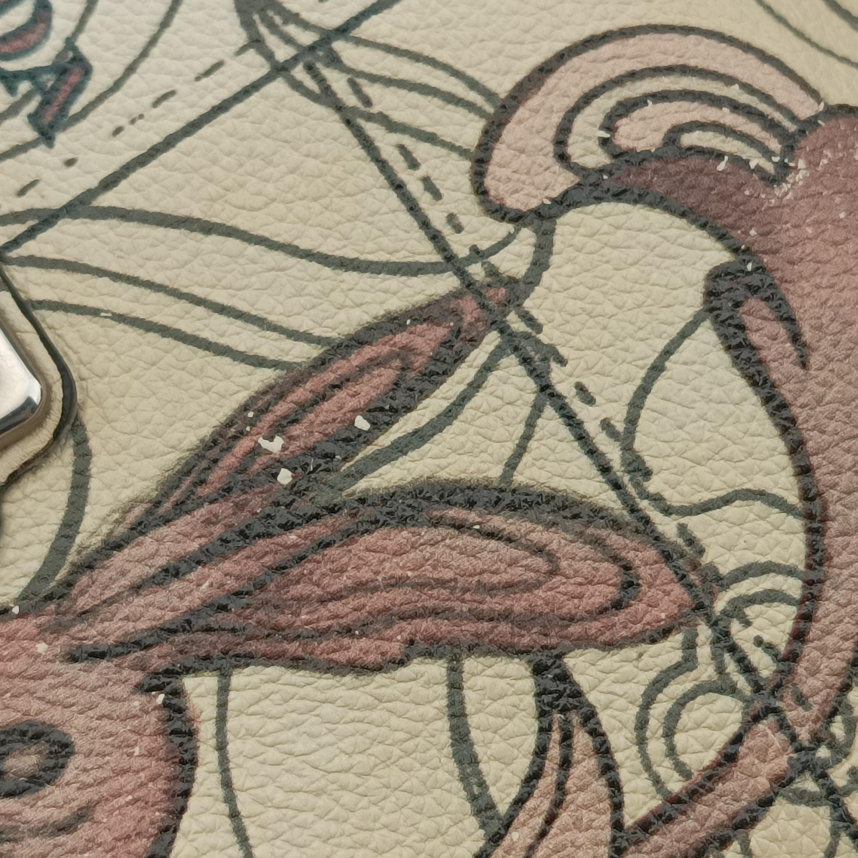 Pre-owned Prada Rabbit print Multicolour Leather  shoulderbag | stylenewstar