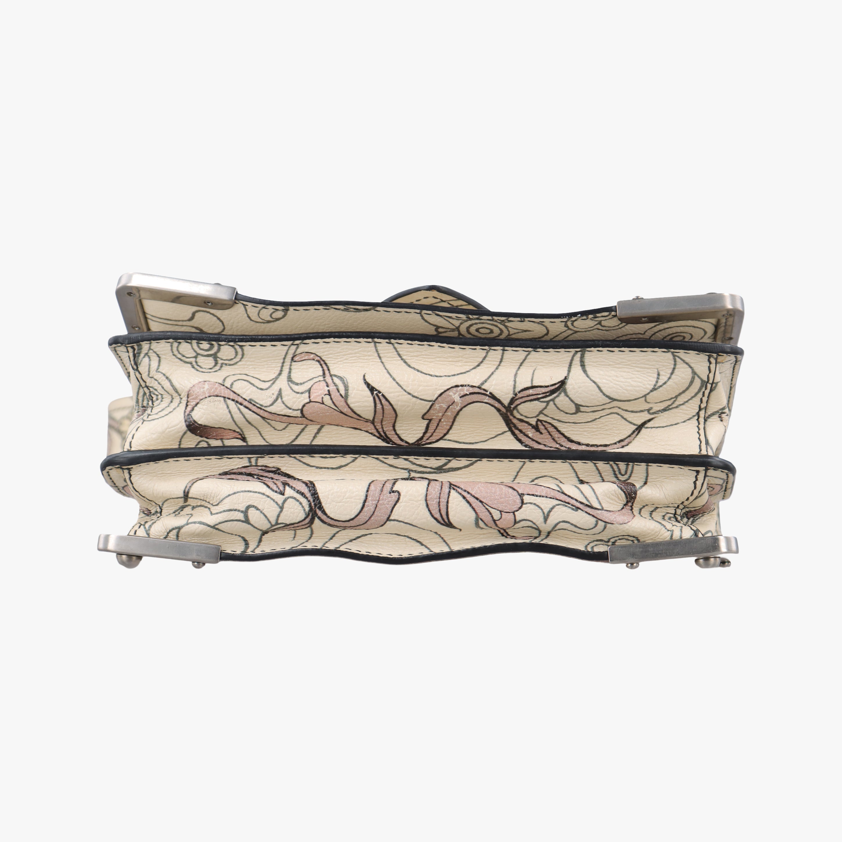 Pre-owned Prada Rabbit print Multicolour Leather  shoulderbag | stylenewstar