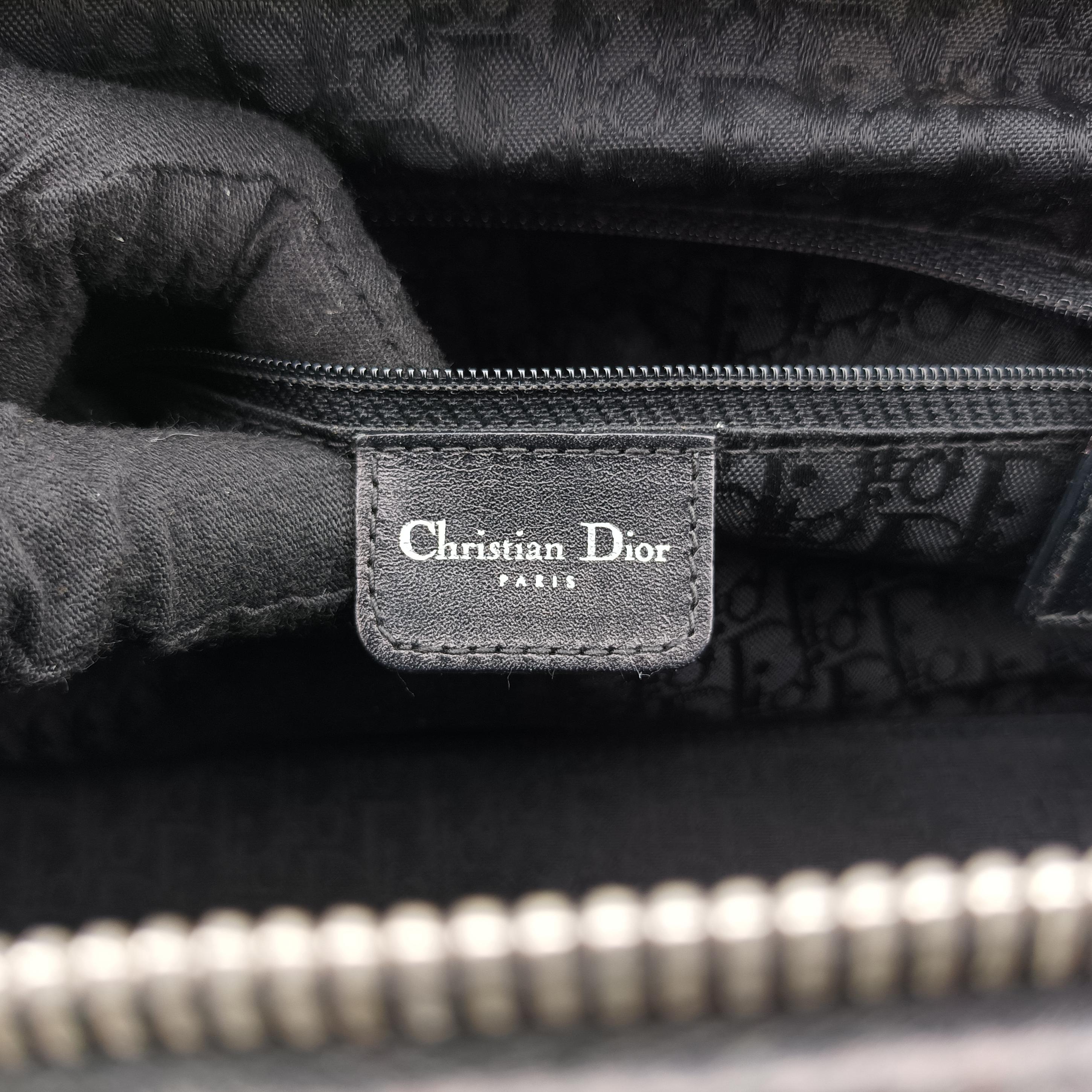 Pre-owned Christian Dior Diorissimo Black mink fur  handbag | stylenewstar