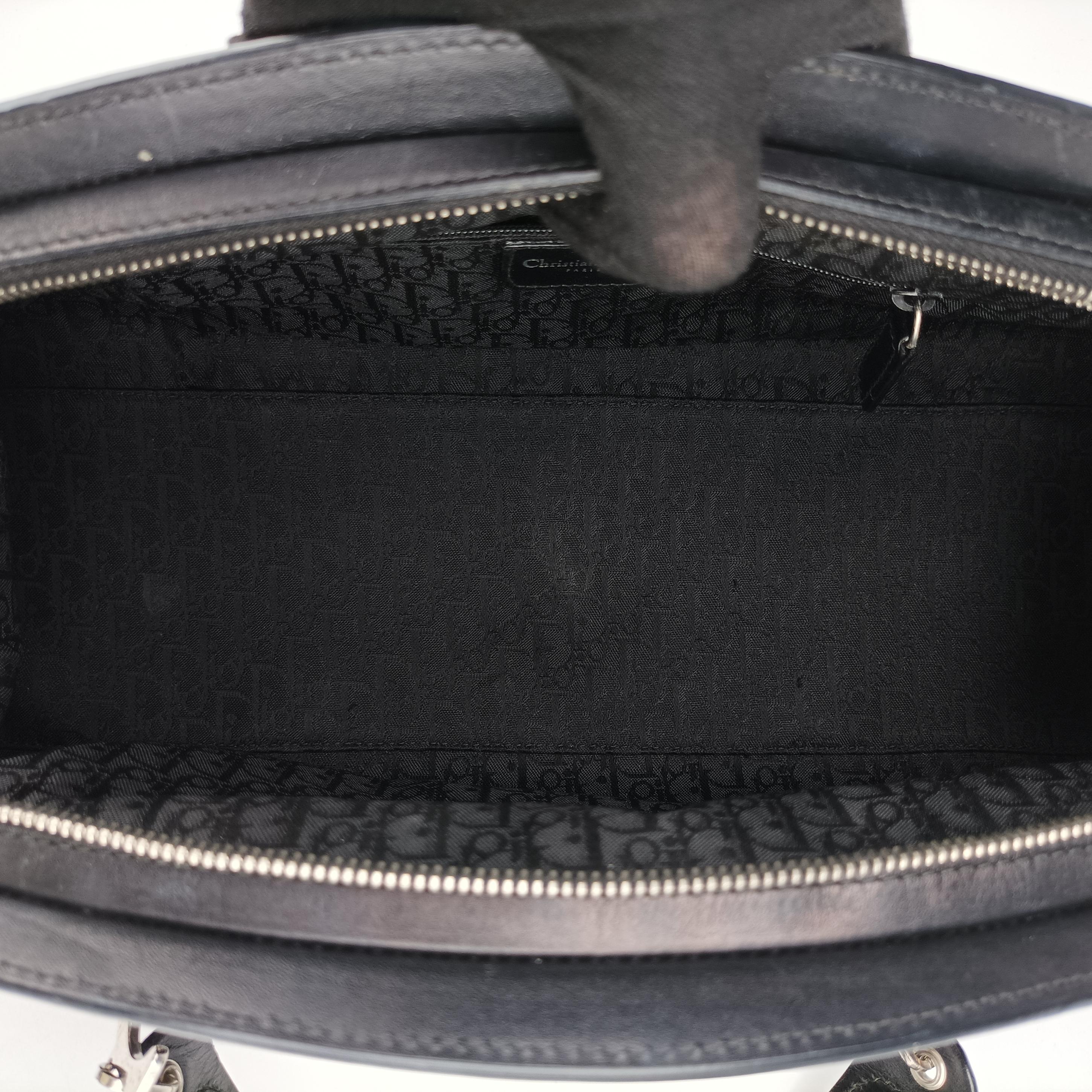 Pre-owned Christian Dior Diorissimo Black mink fur  handbag | stylenewstar
