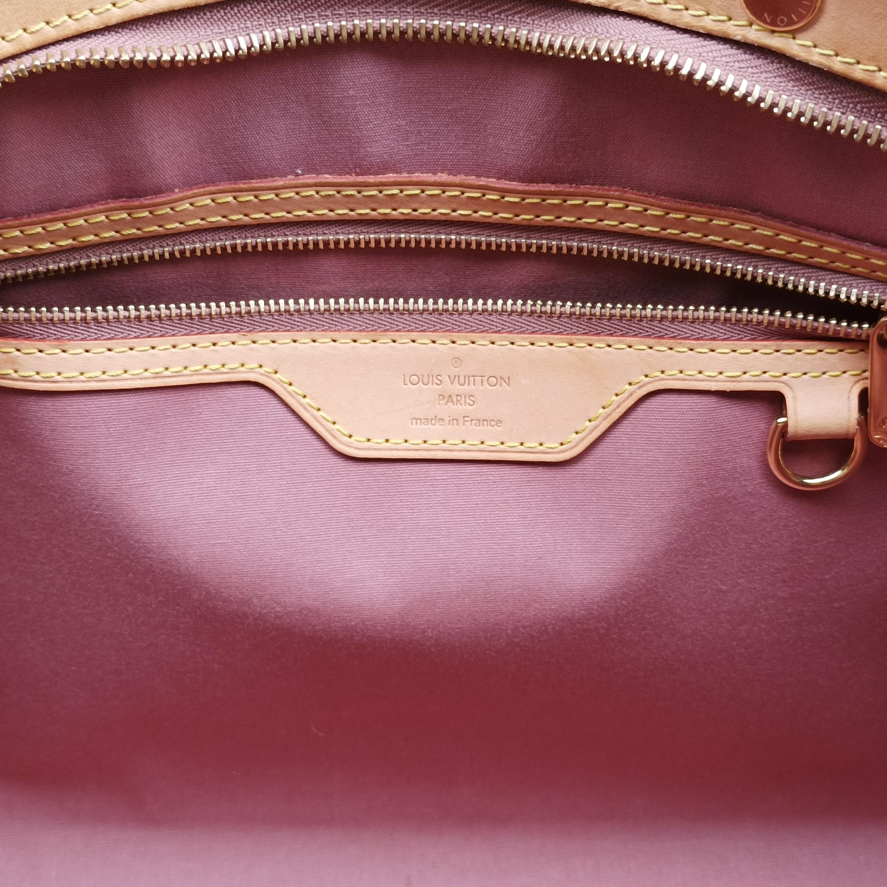 Pre-owned Louis Vuitton Brea MM ROSE VELOURS Vernis M91588 shoulderbag | stylenewstar