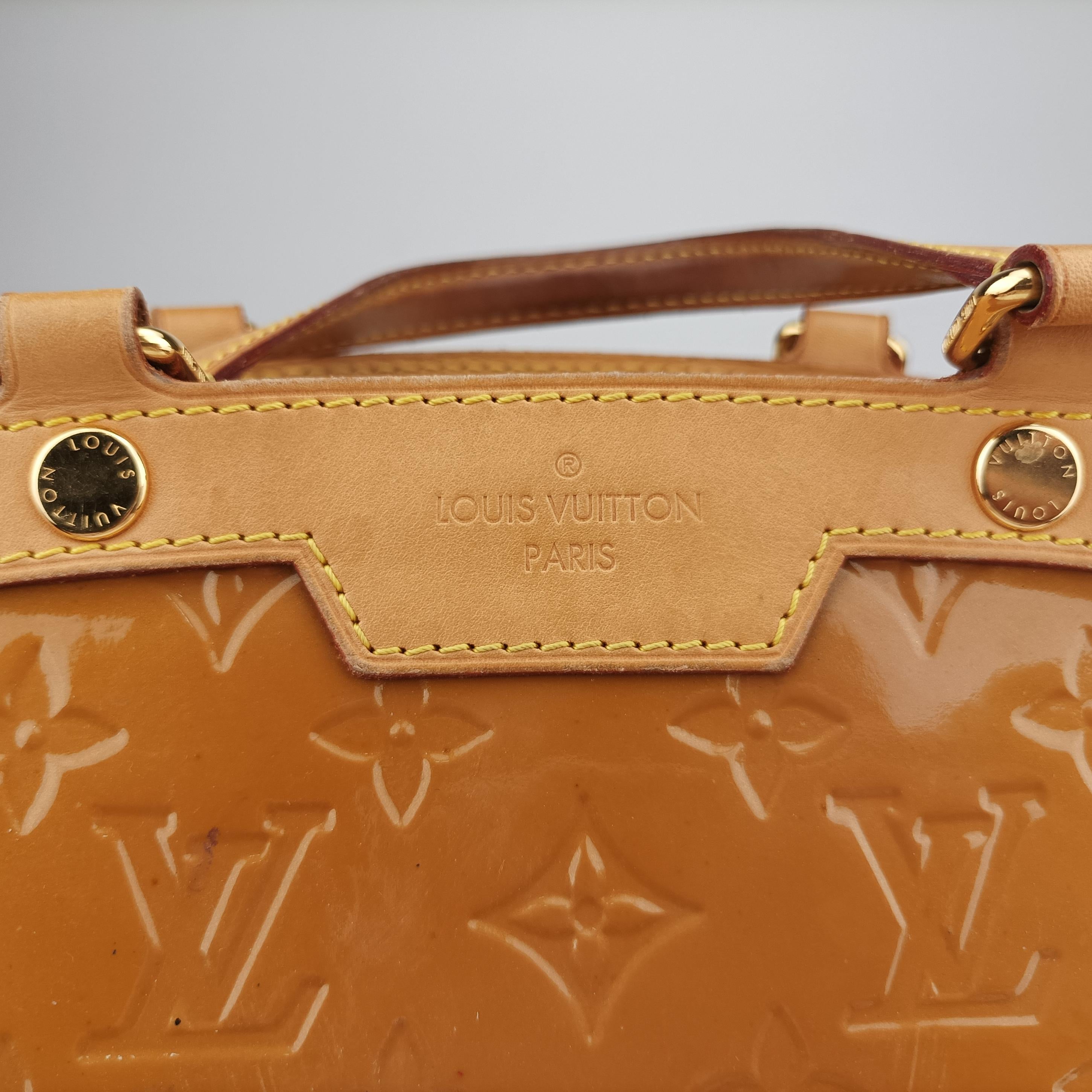 Pre-owned Louis Vuitton Brea MM ROSE VELOURS Vernis M91588 shoulderbag | stylenewstar