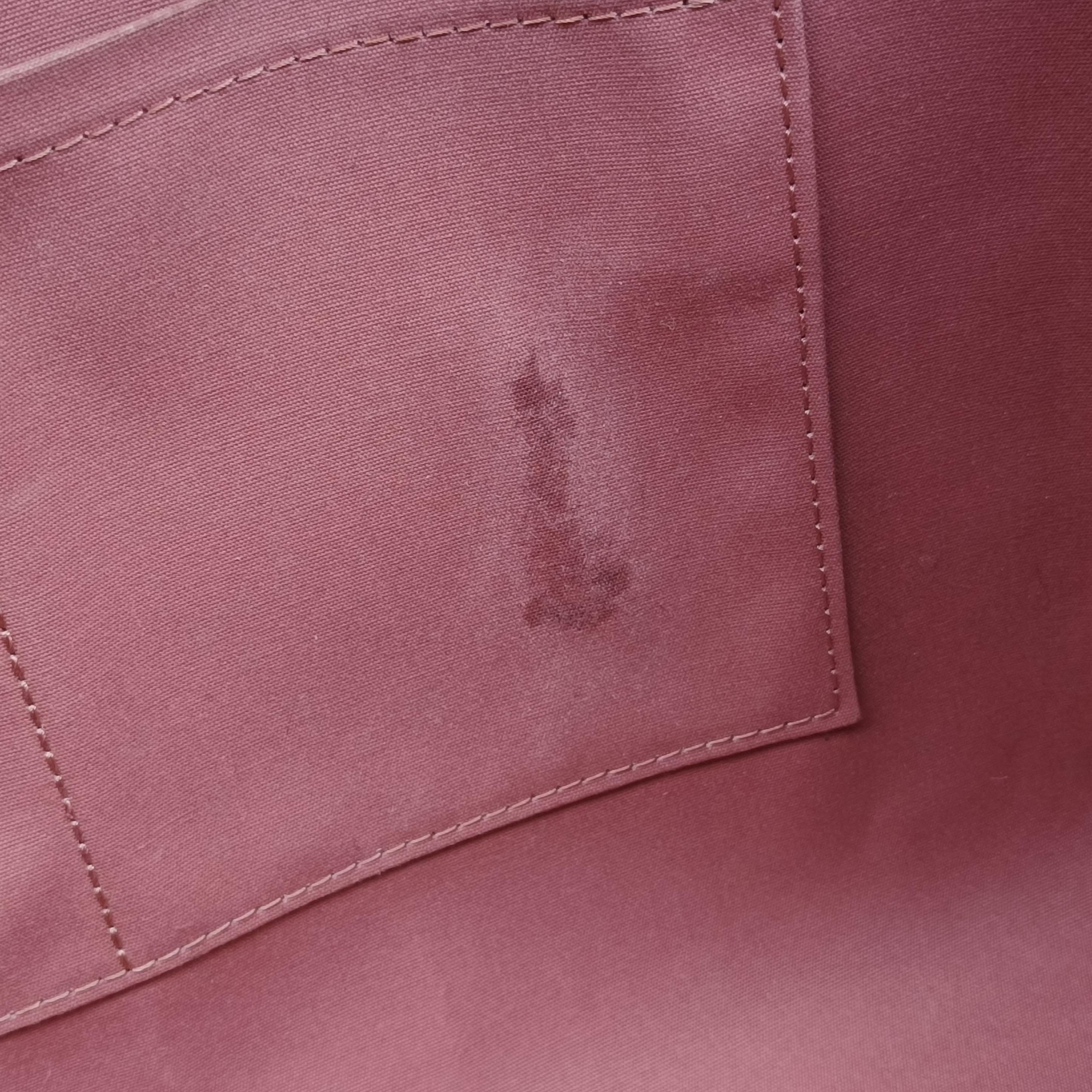 Pre-owned Louis Vuitton Brea MM ROSE VELOURS Vernis M91588 shoulderbag | stylenewstar