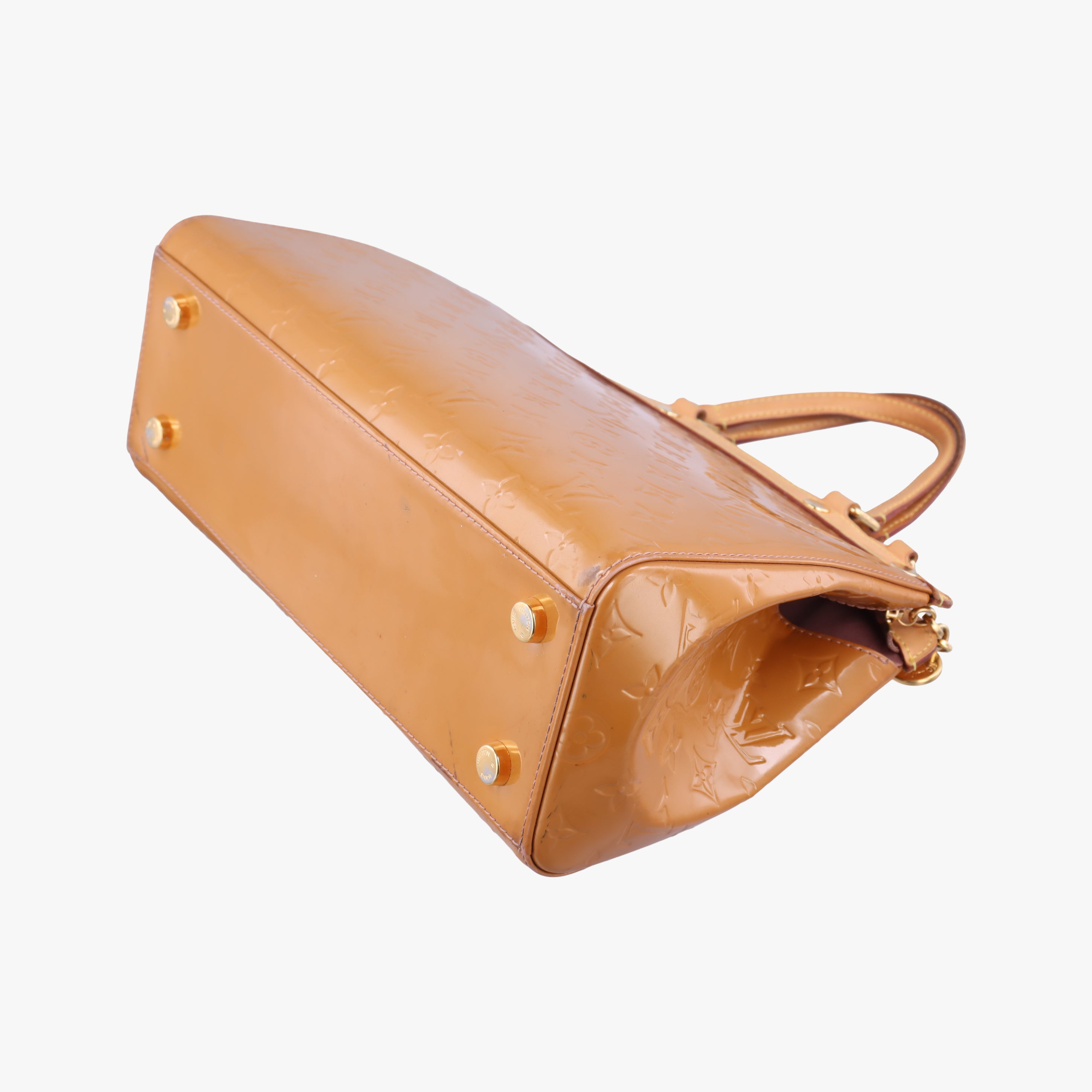 Pre-owned Louis Vuitton Brea MM ROSE VELOURS Vernis M91588 shoulderbag | stylenewstar
