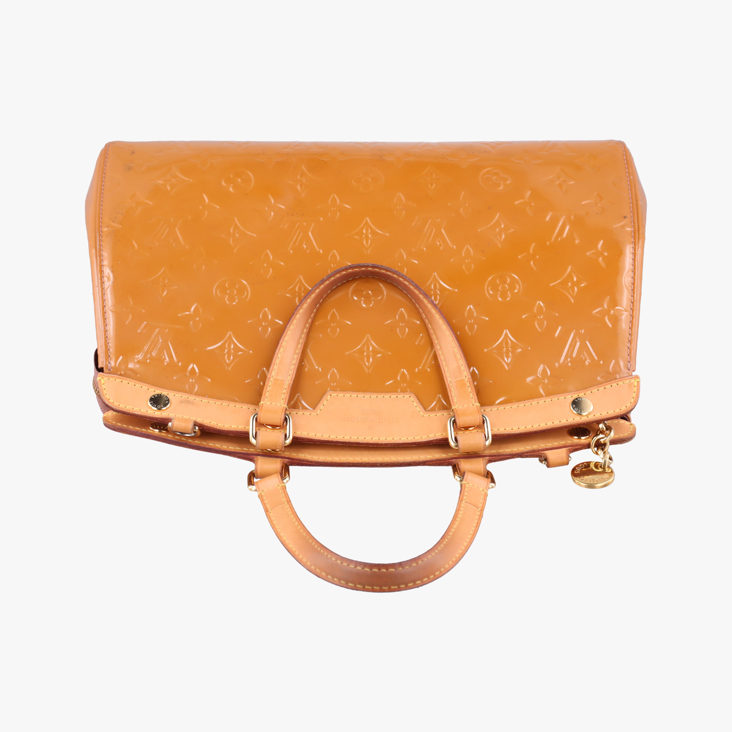 Pre-owned Louis Vuitton Brea MM ROSE VELOURS Vernis M91588 shoulderbag | stylenewstar