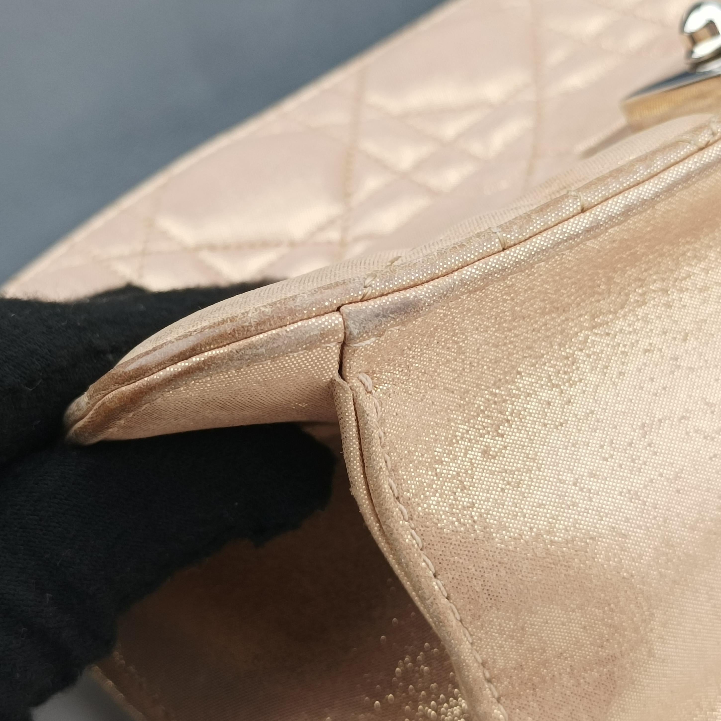 Pre-owned Christian Dior Miss Dior Golden Leather  shoulderbag | stylenewstar