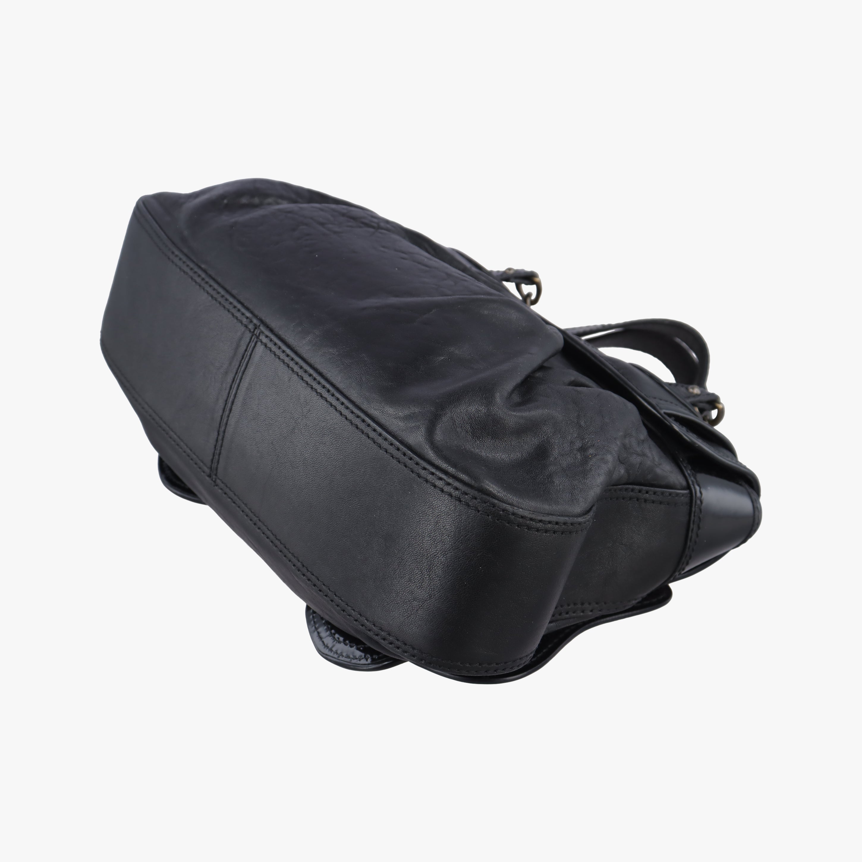 Pre-owned Fendi B Bag Black Leather  shoulderbag | stylenewstar