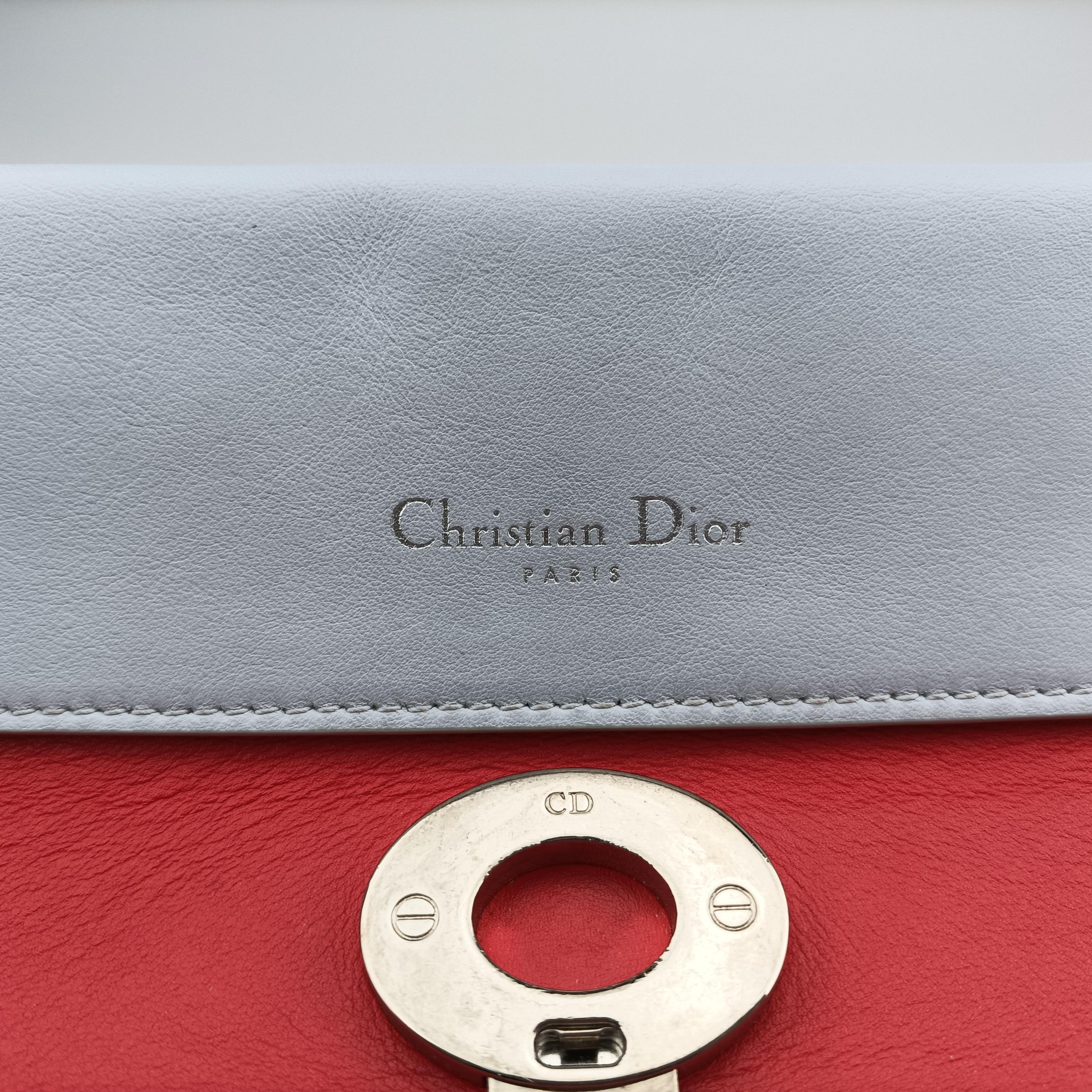 Vintage Christian Dior Be Dior Red Leather  shoulderbag | stylenewstar