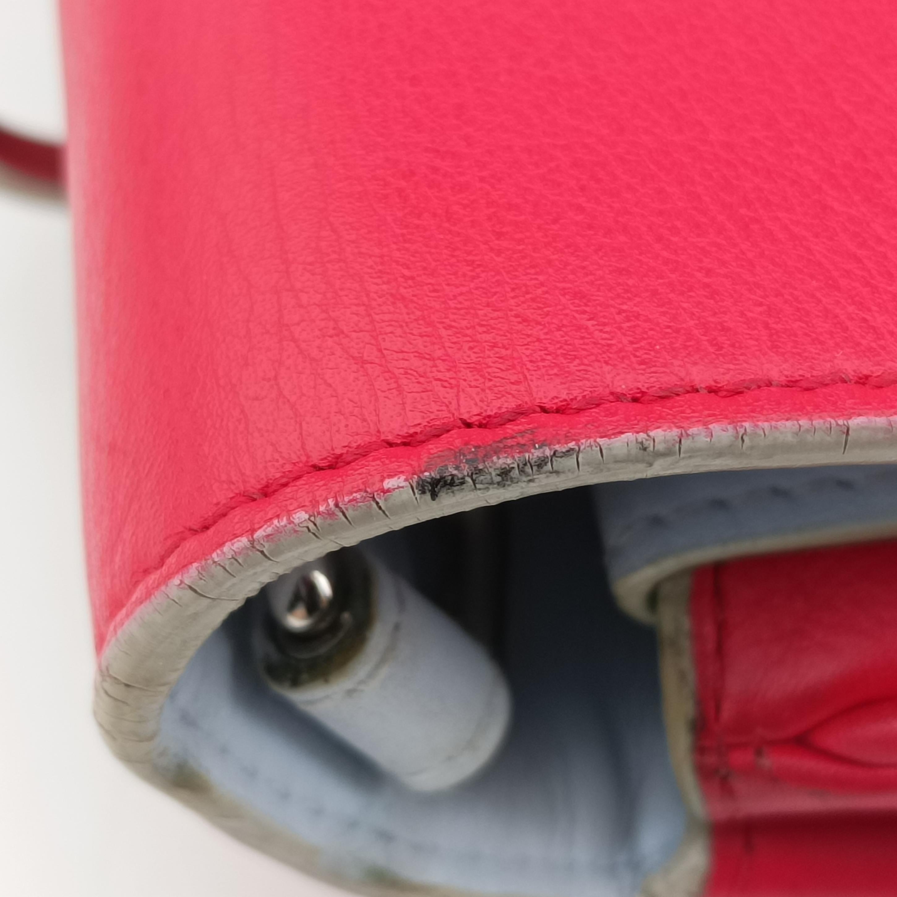 Vintage Christian Dior Be Dior Red Leather  shoulderbag | stylenewstar
