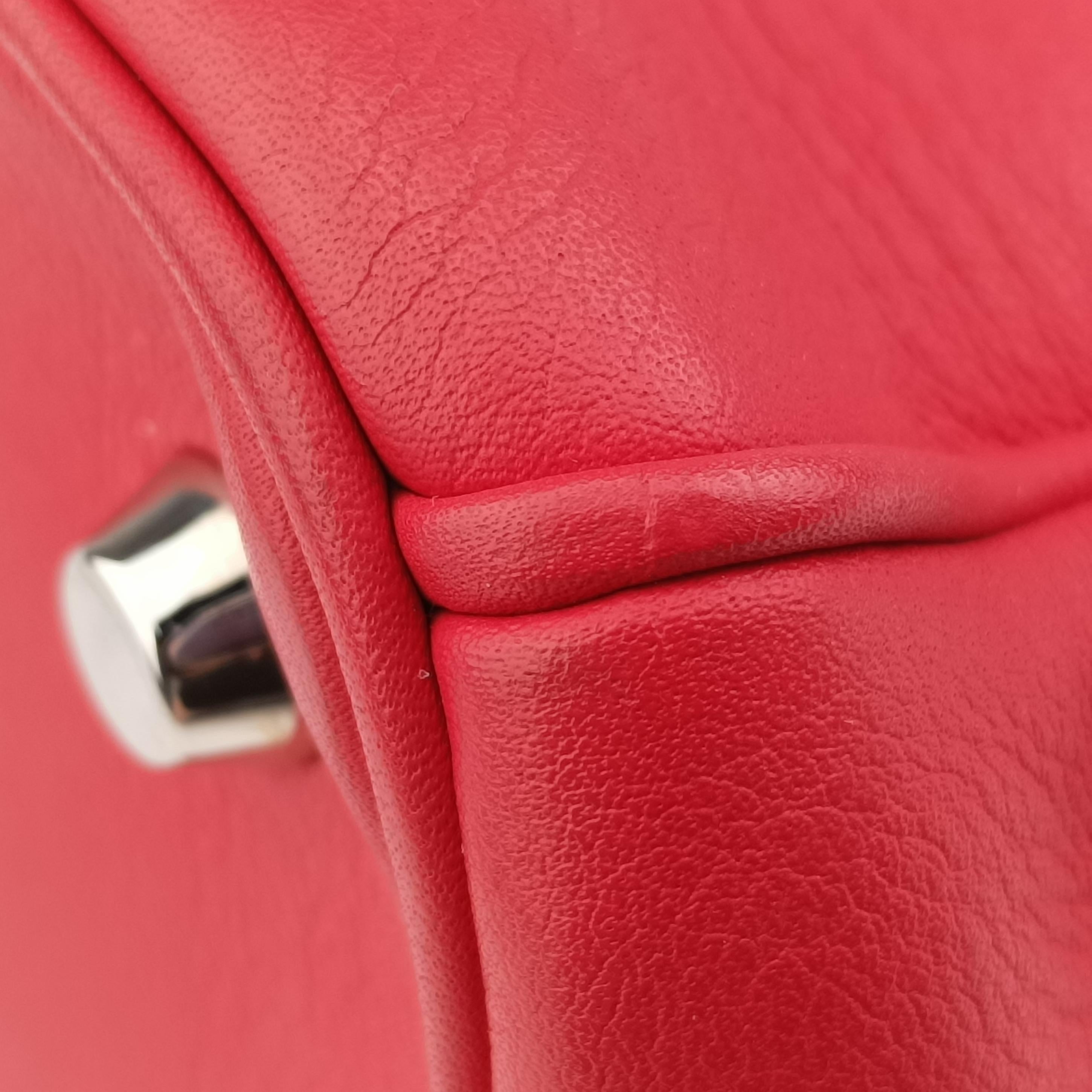 Vintage Christian Dior Be Dior Red Leather  shoulderbag | stylenewstar