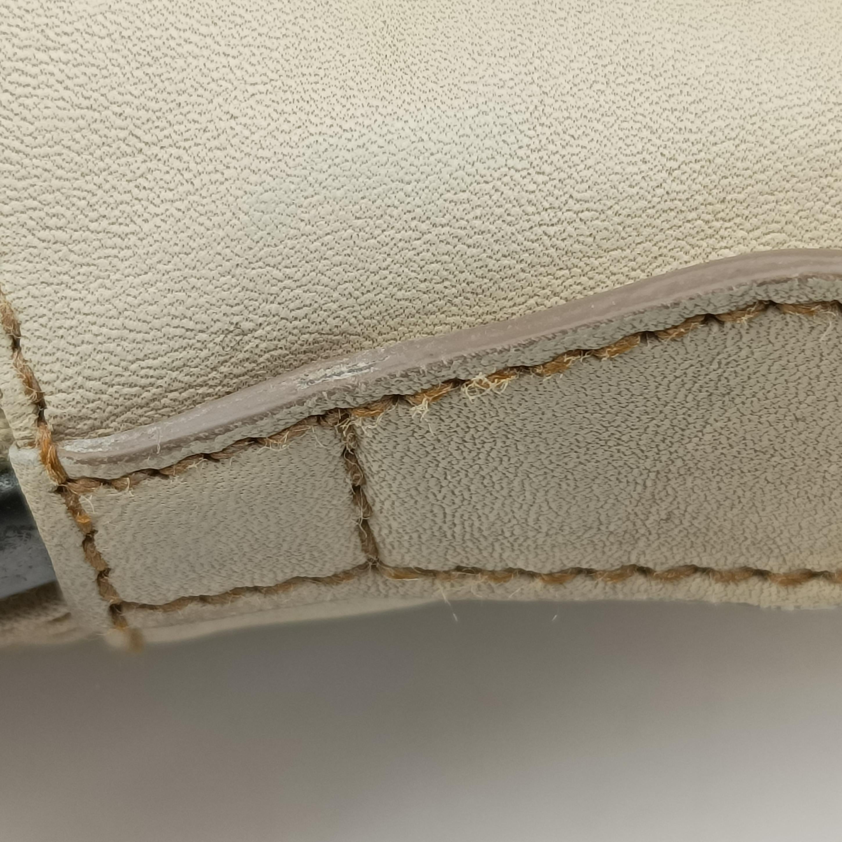 Pre-owned Christian Dior Gaucho White Leather  handbag | stylenewstar