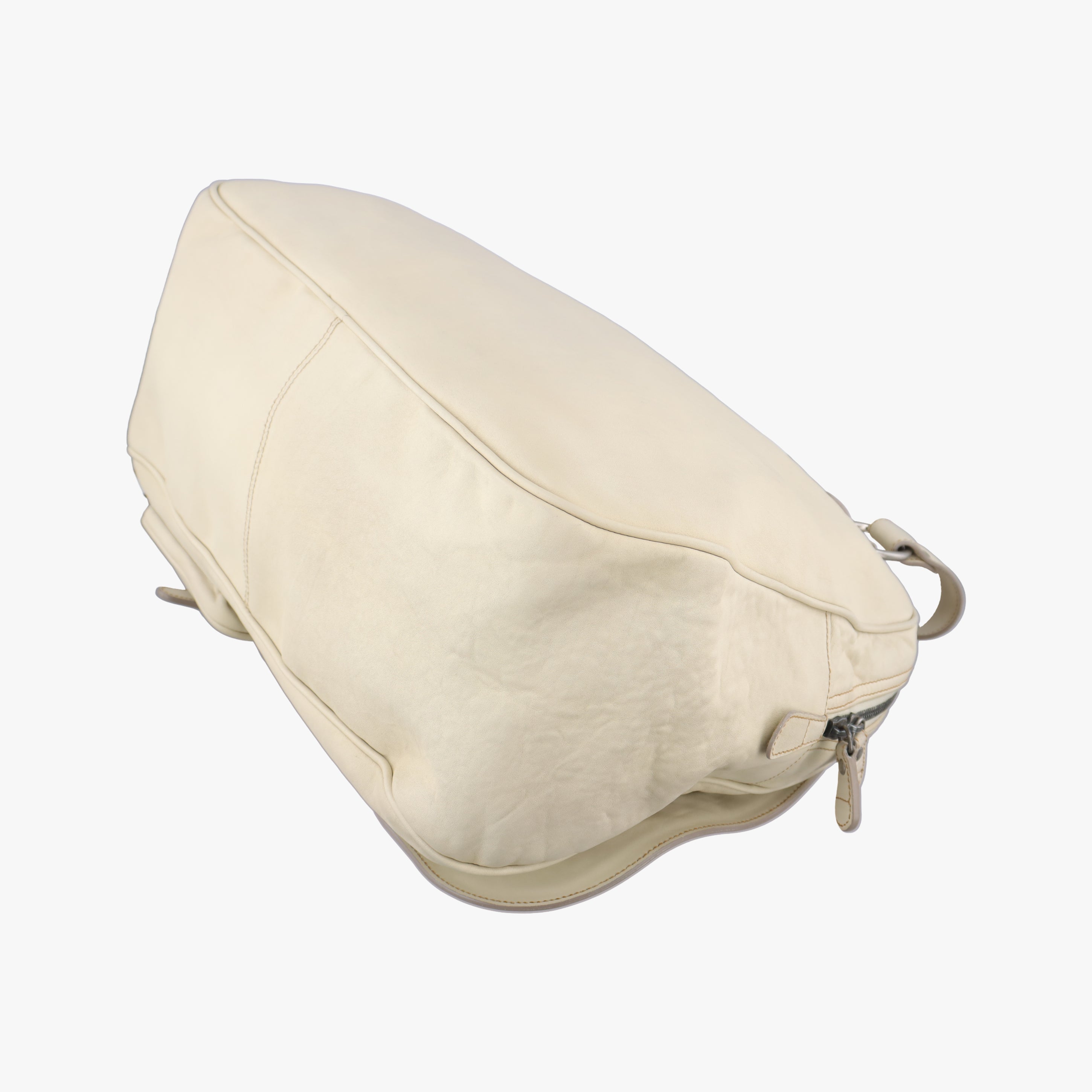 Pre-owned Christian Dior Gaucho White Leather  handbag | stylenewstar