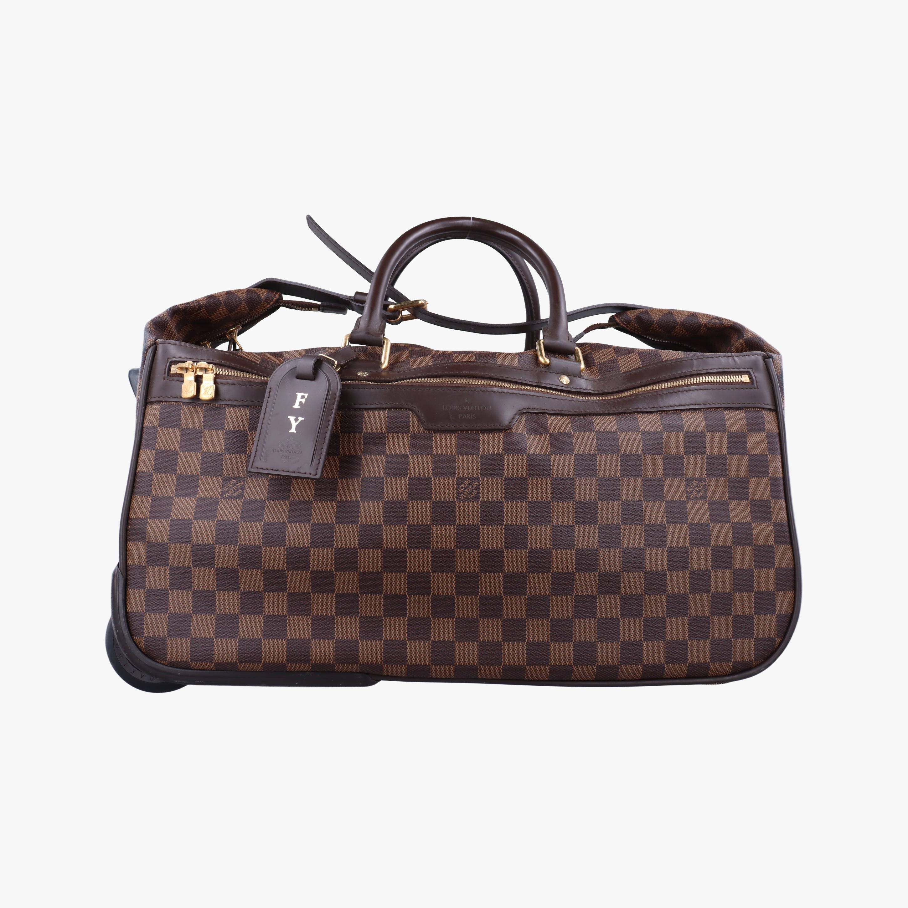 Vintage Louis Vuitton Eole 50 Damier Ebene Damier Canvas N23205 suitcase | stylenewstar