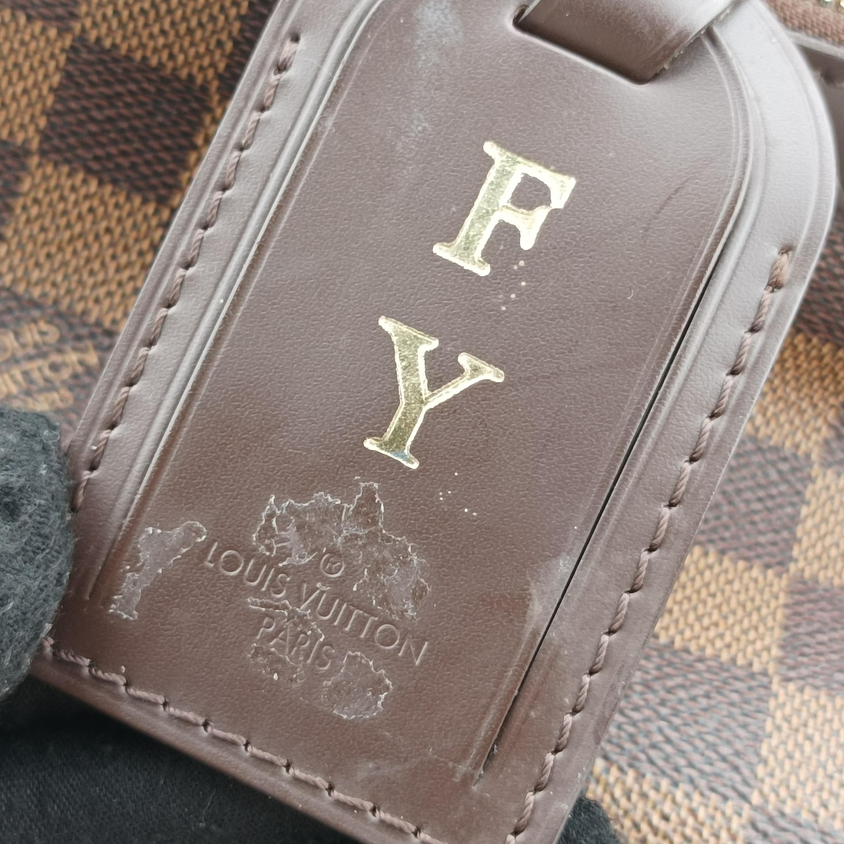 Vintage Louis Vuitton Eole 50 Damier Ebene Damier Canvas N23205 suitcase | stylenewstar