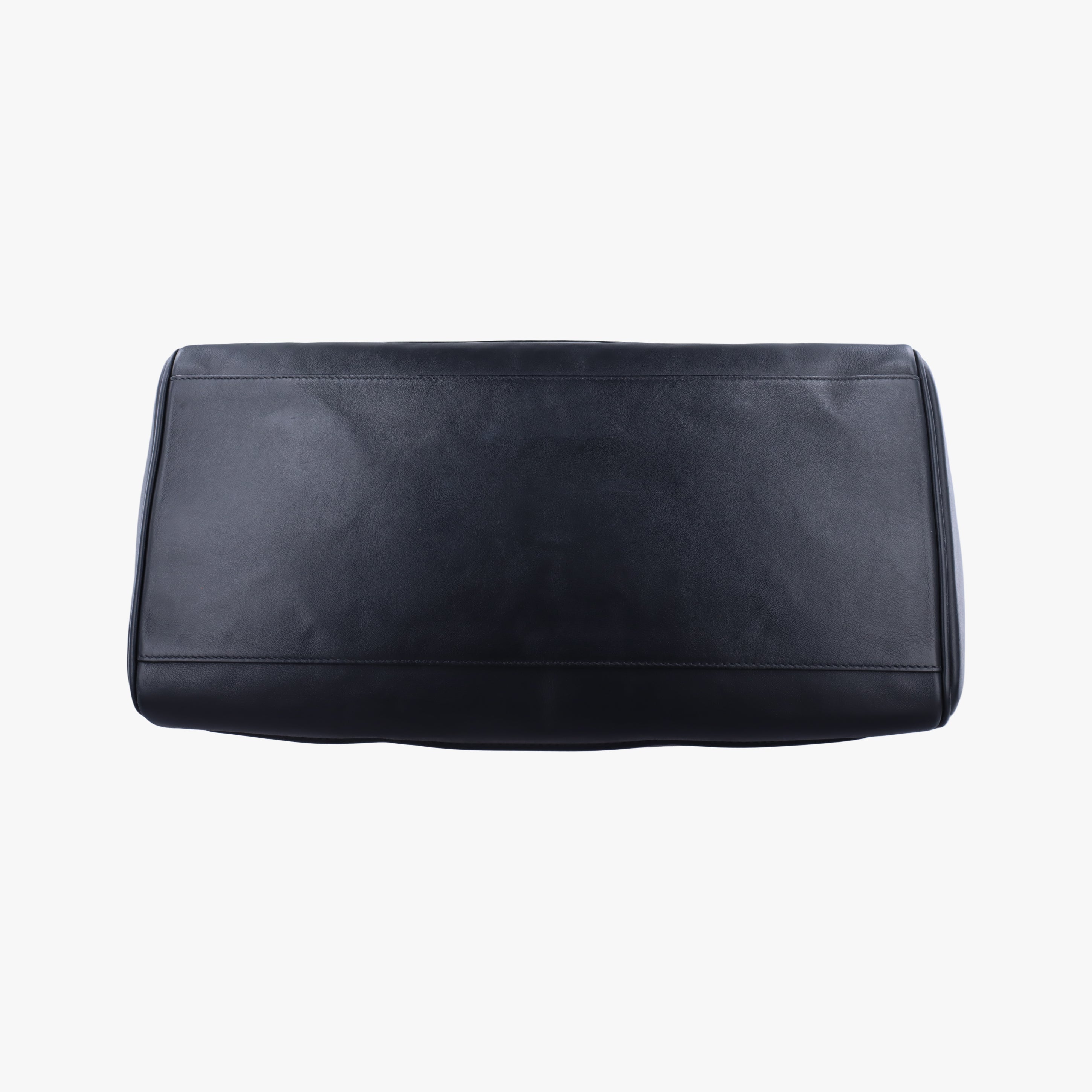 Pre-owned VERSACE Palazzo Empire Black Leather  shoulderbag | stylenewstar