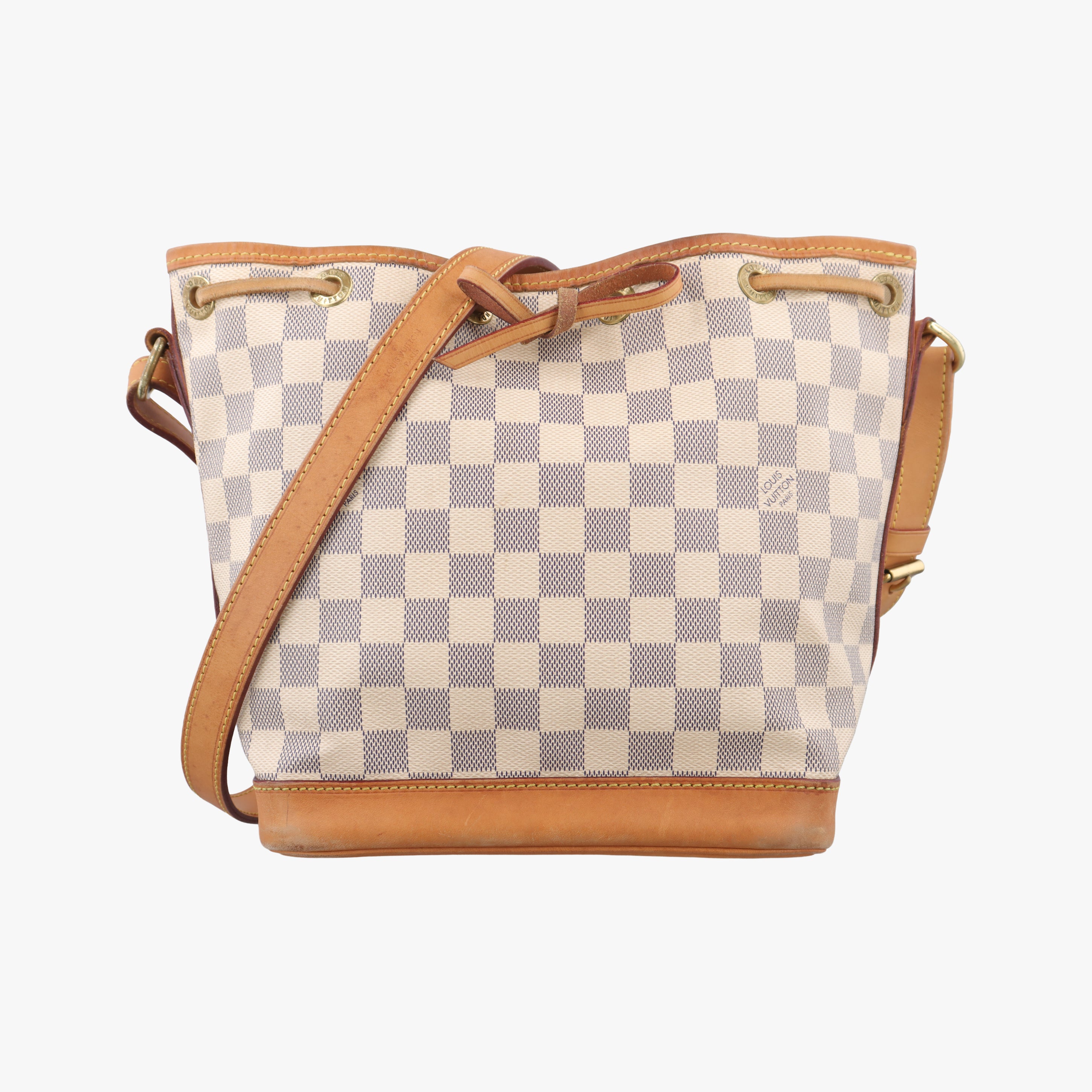 Pre-owned Louis Vuitton NOé BB AZUR Damier Canvas N41220 shoulderbag | stylenewstar