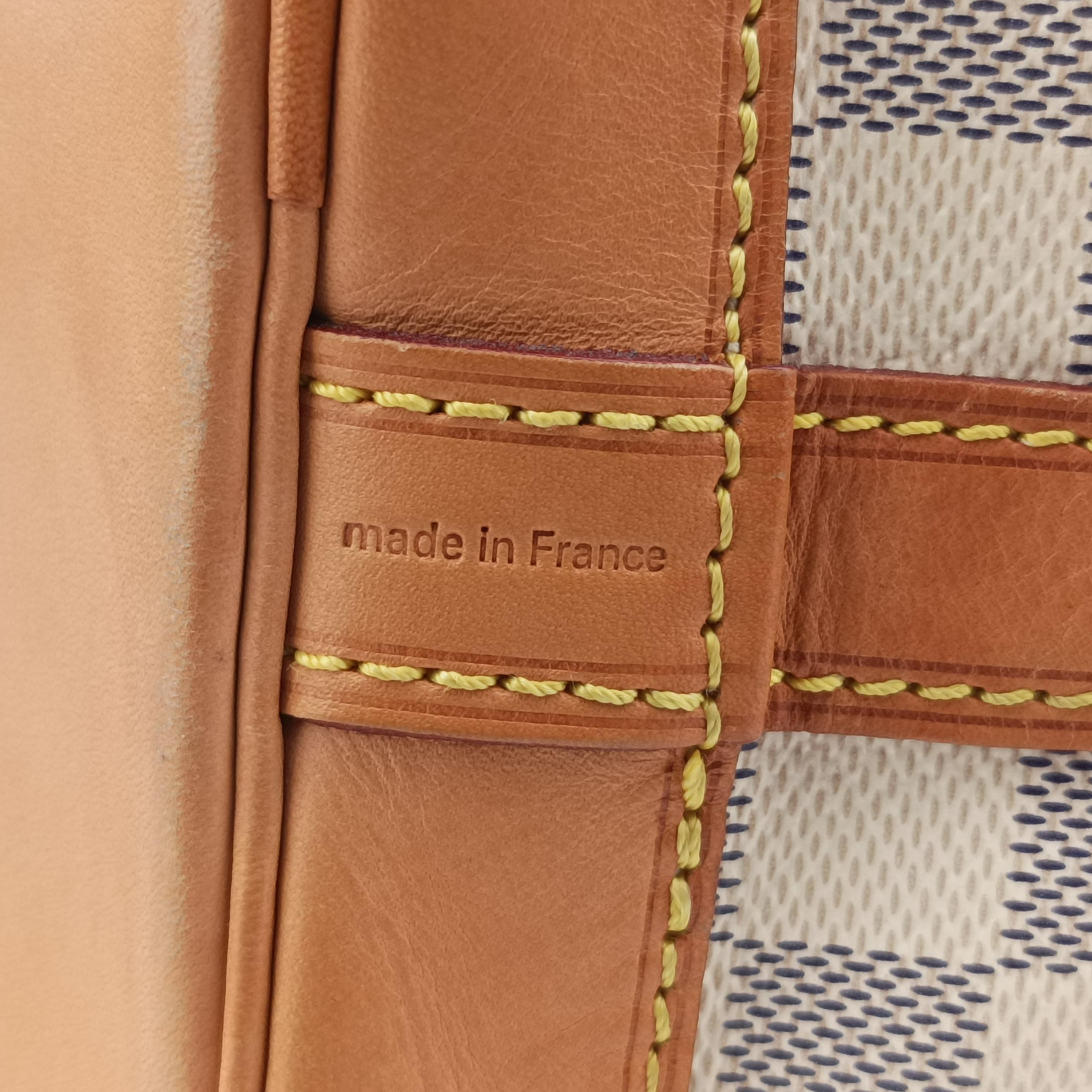 Pre-owned Louis Vuitton NOé BB AZUR Damier Canvas N41220 shoulderbag | stylenewstar