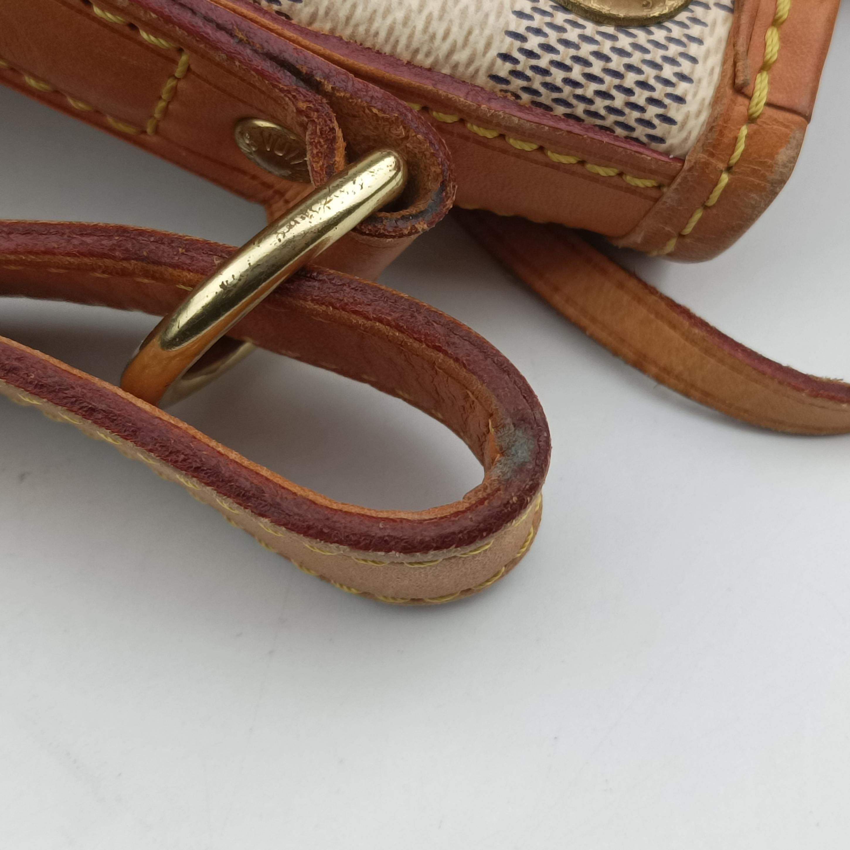 Pre-owned Louis Vuitton NOé BB AZUR Damier Canvas N41220 shoulderbag | stylenewstar