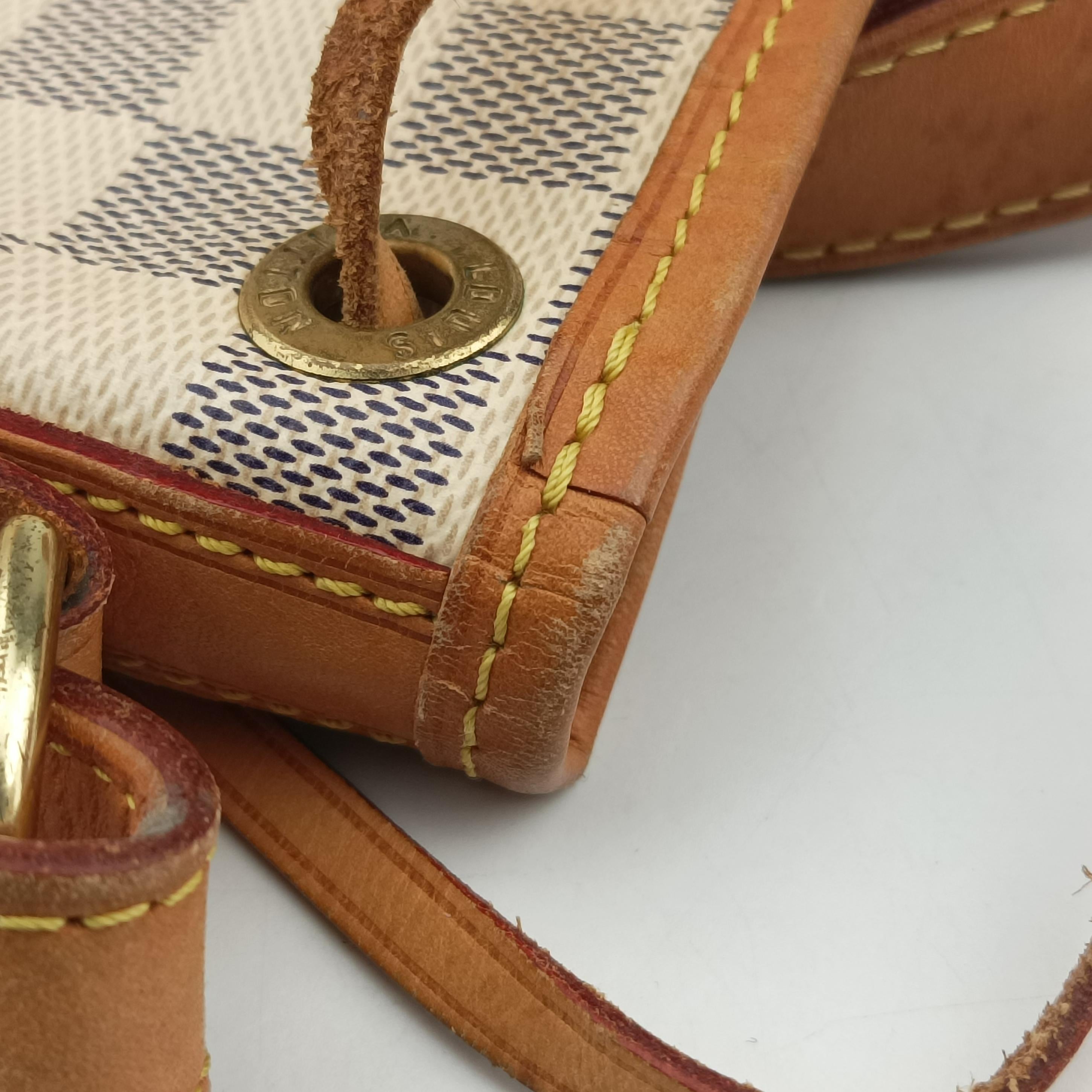 Pre-owned Louis Vuitton NOé BB AZUR Damier Canvas N41220 shoulderbag | stylenewstar