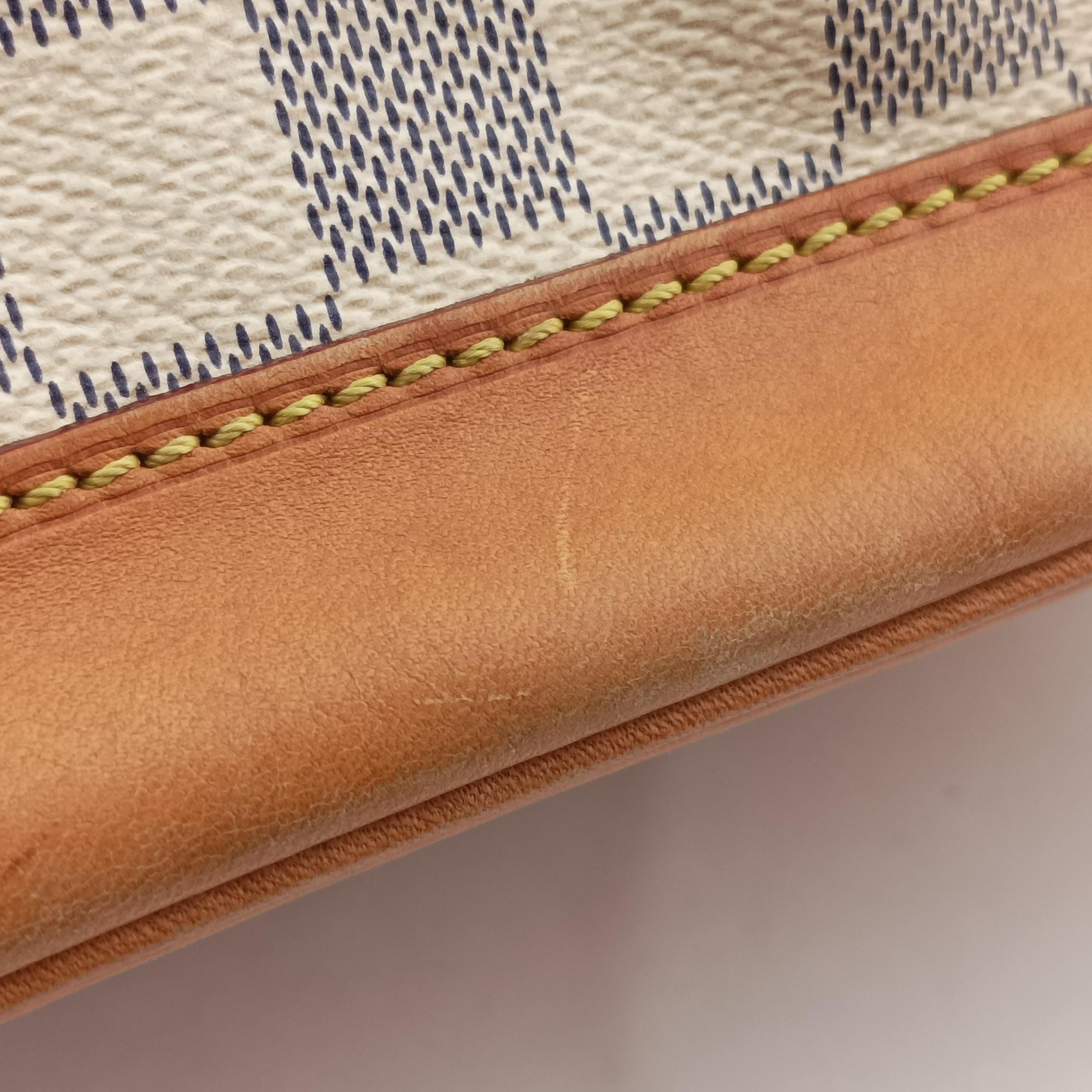 Pre-owned Louis Vuitton NOé BB AZUR Damier Canvas N41220 shoulderbag | stylenewstar
