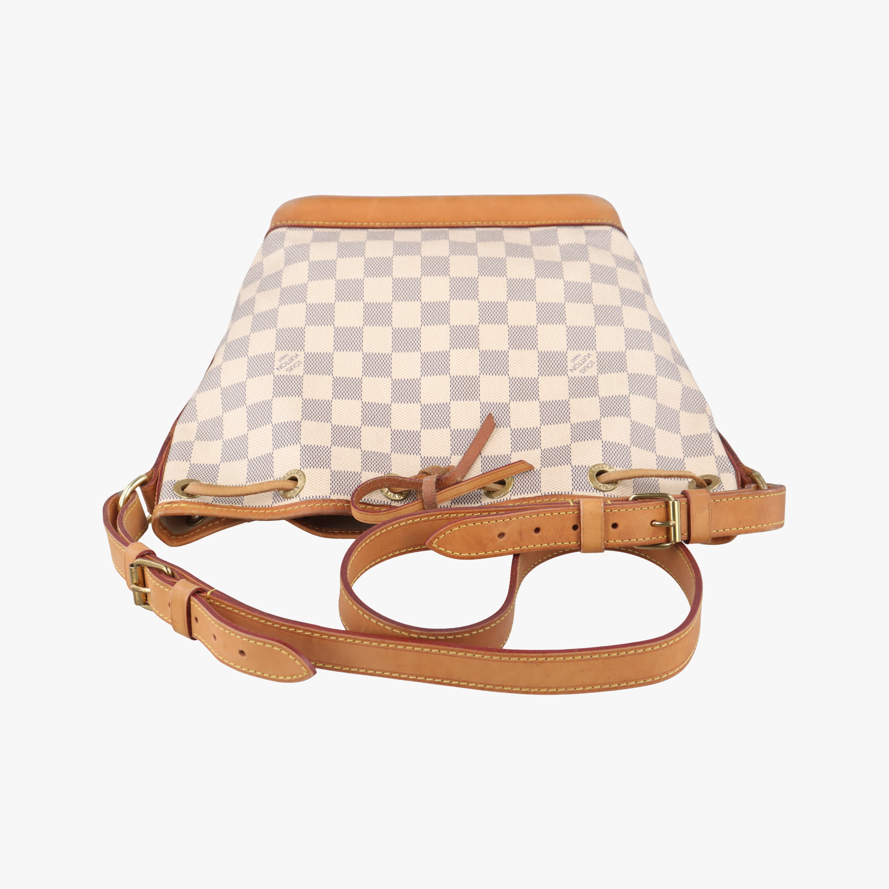 Pre-owned Louis Vuitton NOé BB AZUR Damier Canvas N41220 shoulderbag | stylenewstar