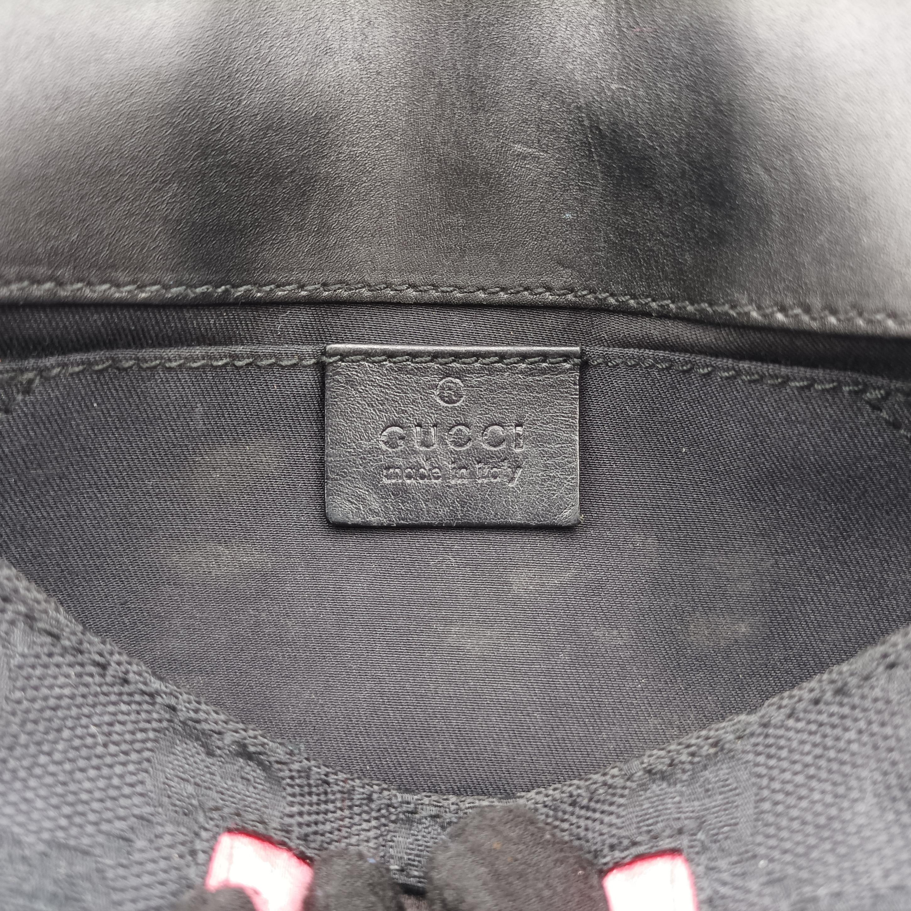 Pre-owned Gucci Horsebit Multicolour Canvas 129497 shoulderbag | stylenewstar