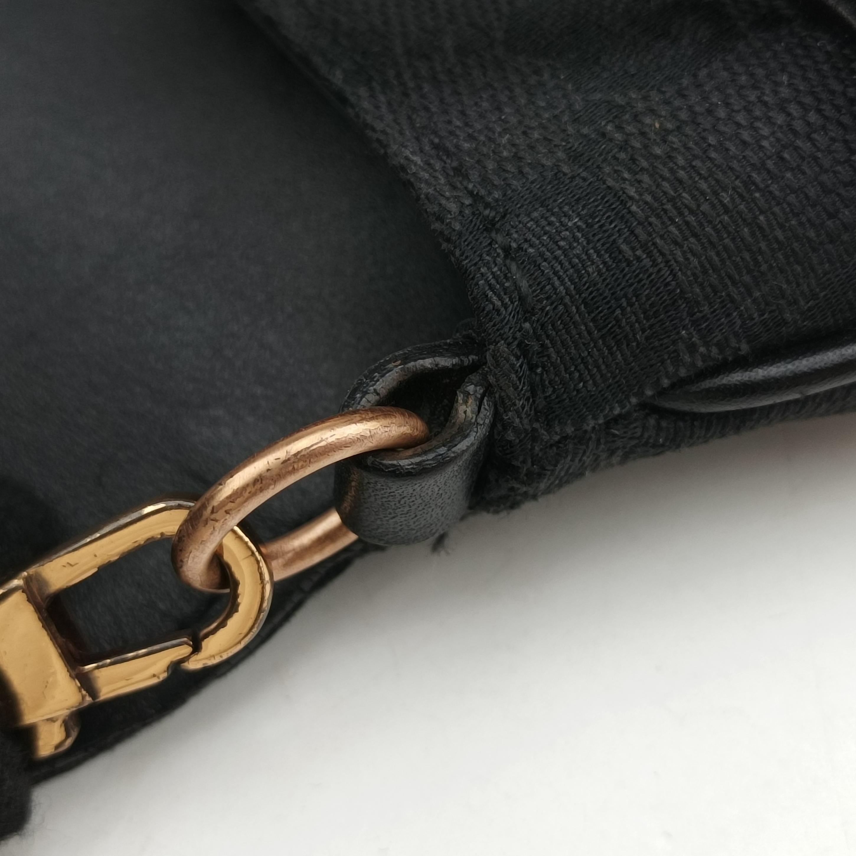 Pre-owned Gucci Horsebit Multicolour Canvas 129497 shoulderbag | stylenewstar