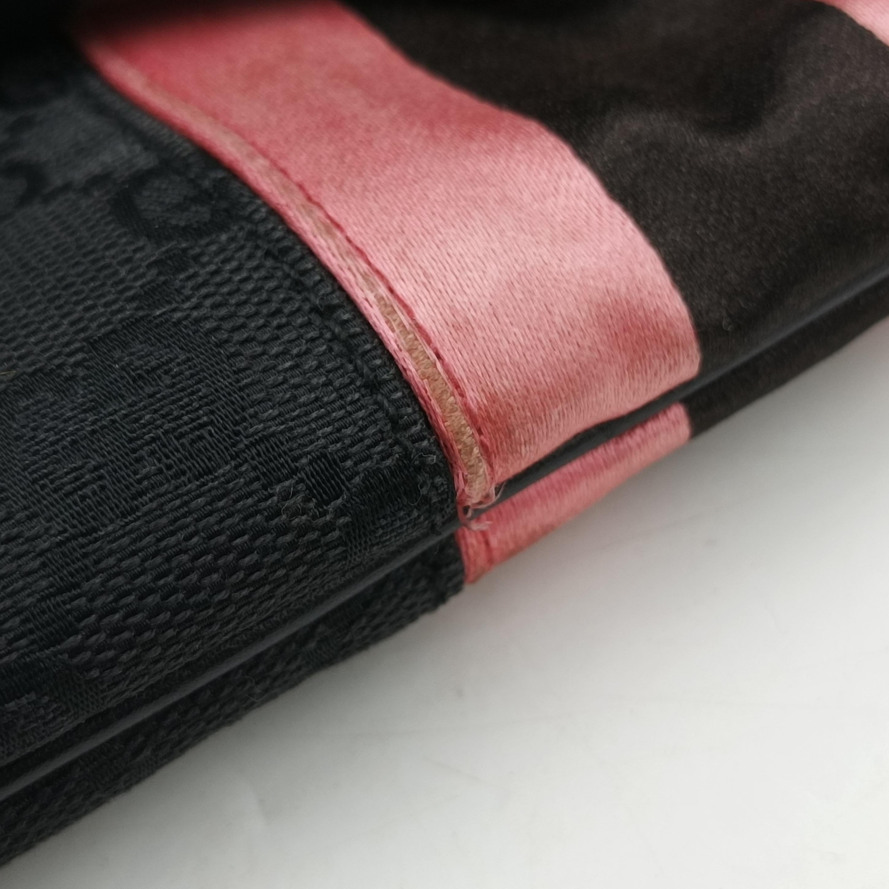 Pre-owned Gucci Horsebit Multicolour Canvas 129497 shoulderbag | stylenewstar