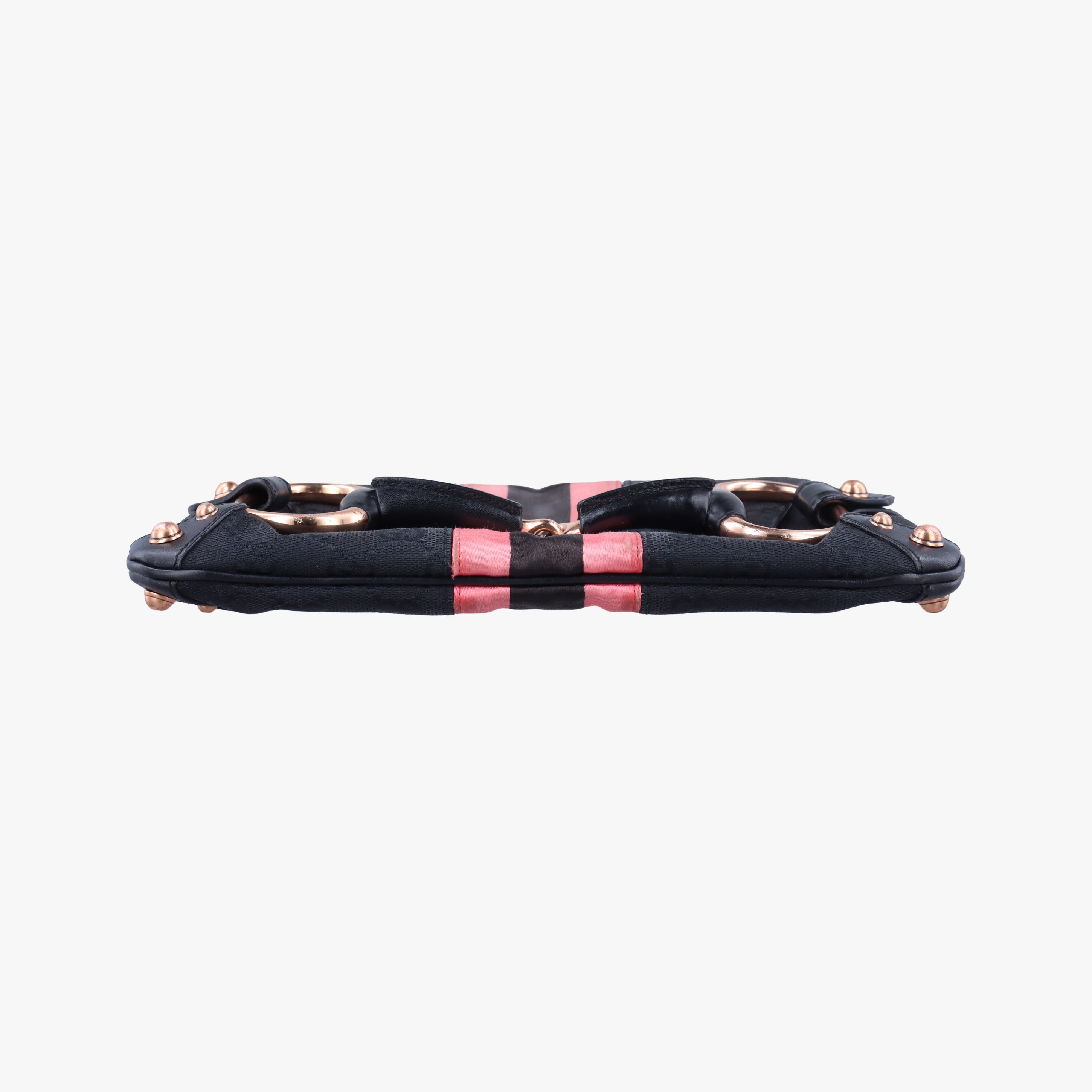 Pre-owned Gucci Horsebit Multicolour Canvas 129497 shoulderbag | stylenewstar