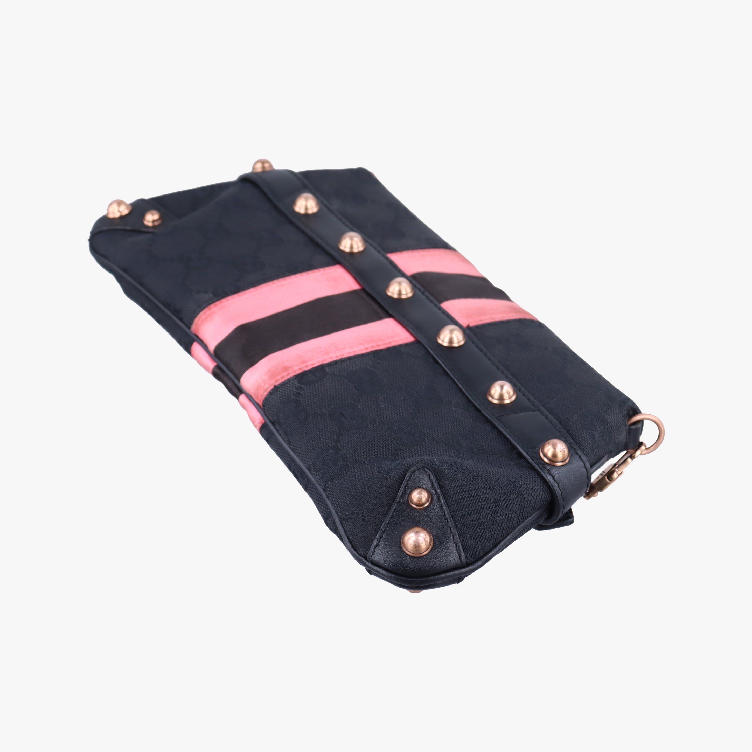 Pre-owned Gucci Horsebit Multicolour Canvas 129497 shoulderbag | stylenewstar