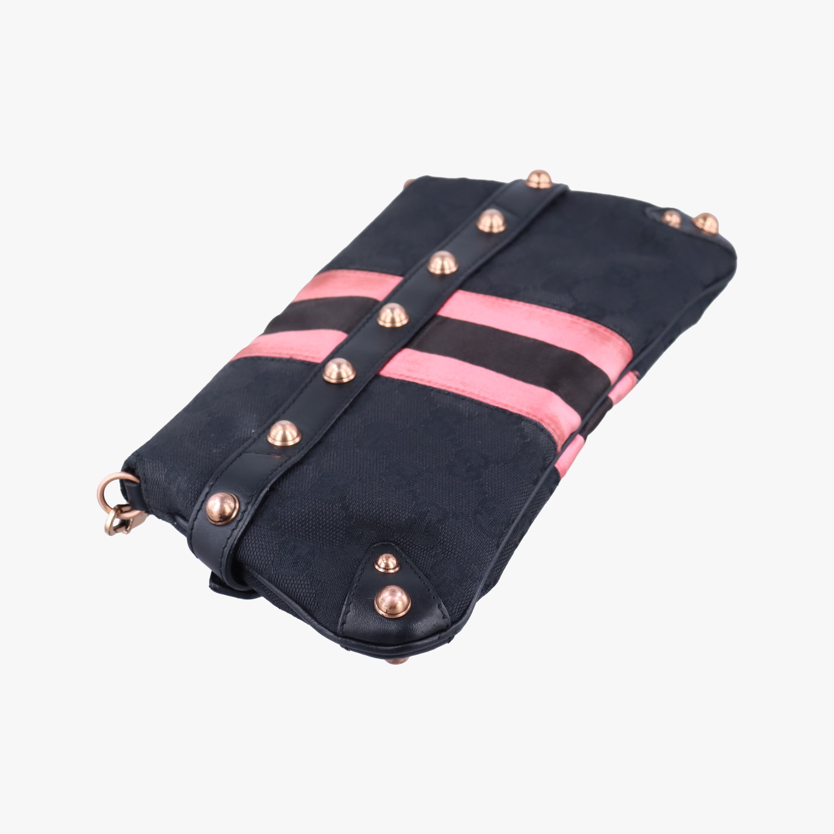 Pre-owned Gucci Horsebit Multicolour Canvas 129497 shoulderbag | stylenewstar