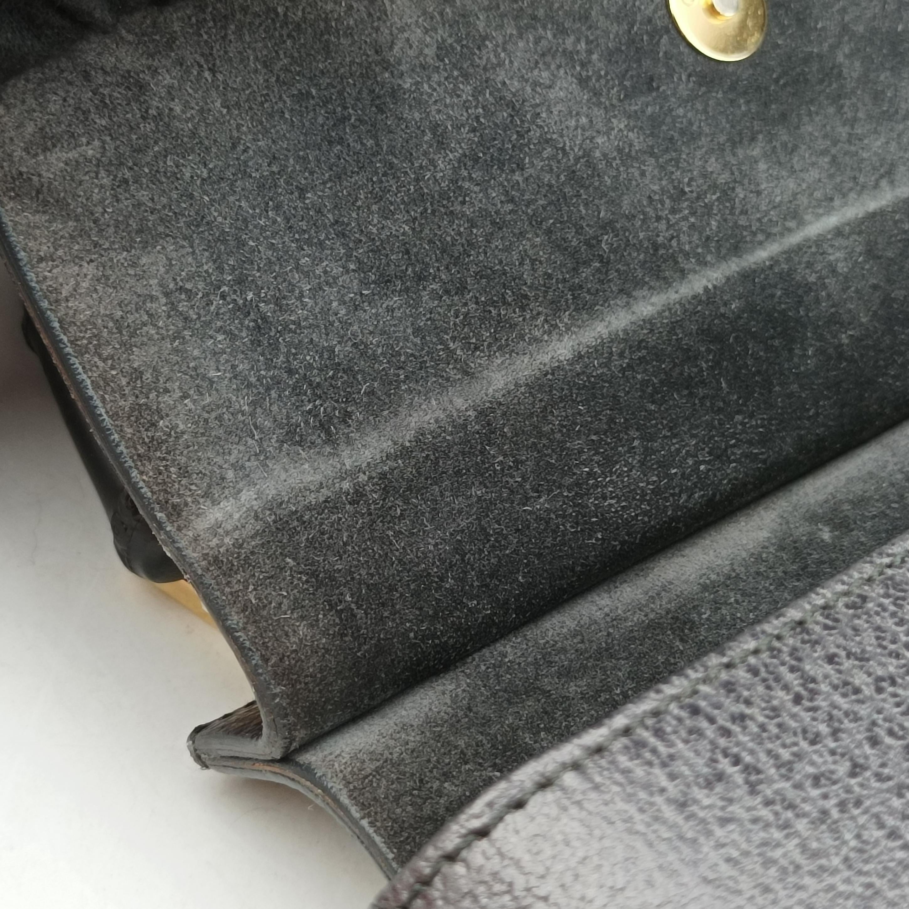 Secondhand Gucci bamboo Black Leather 001.10 handbag | stylenewstar