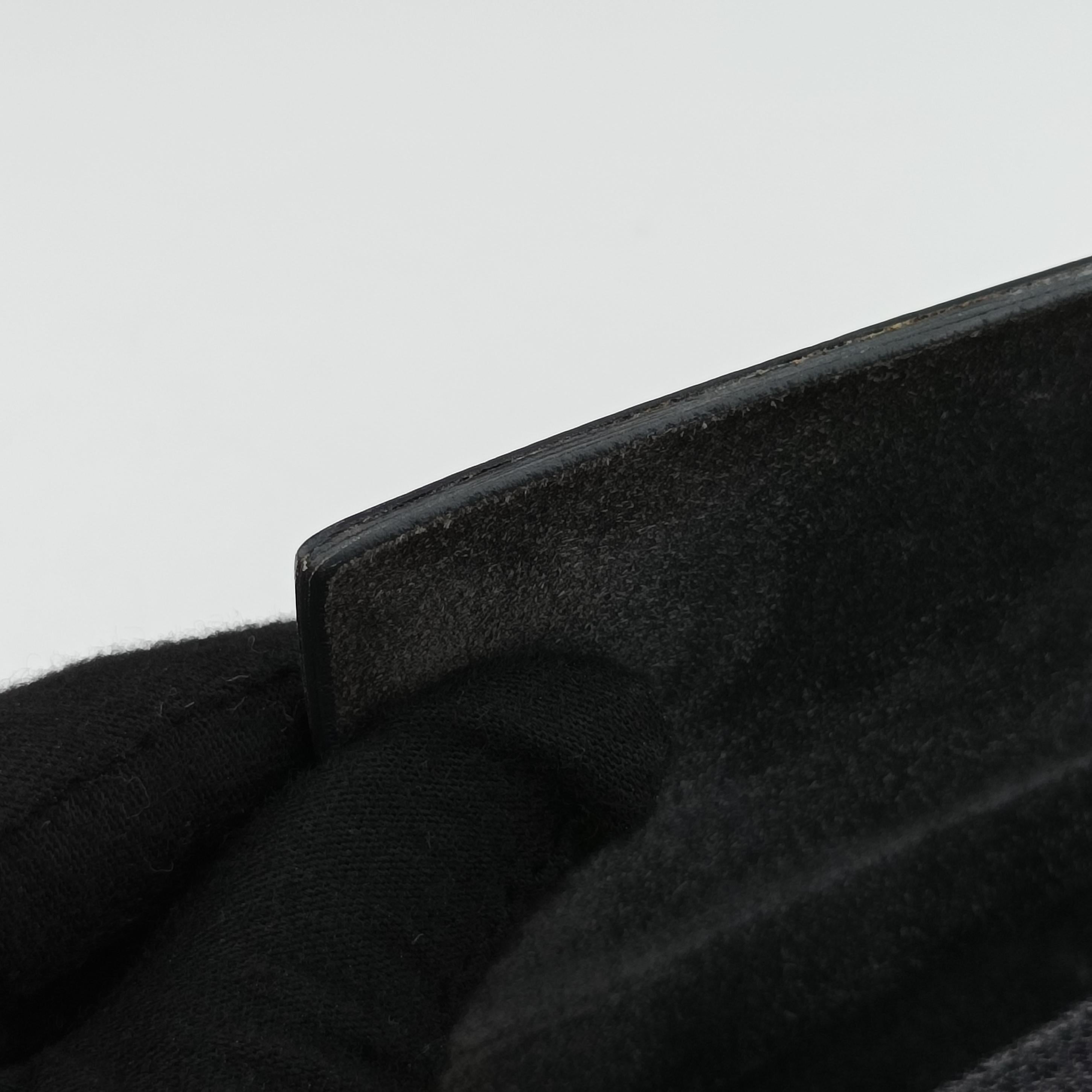 Secondhand Gucci bamboo Black Leather 001.10 handbag | stylenewstar