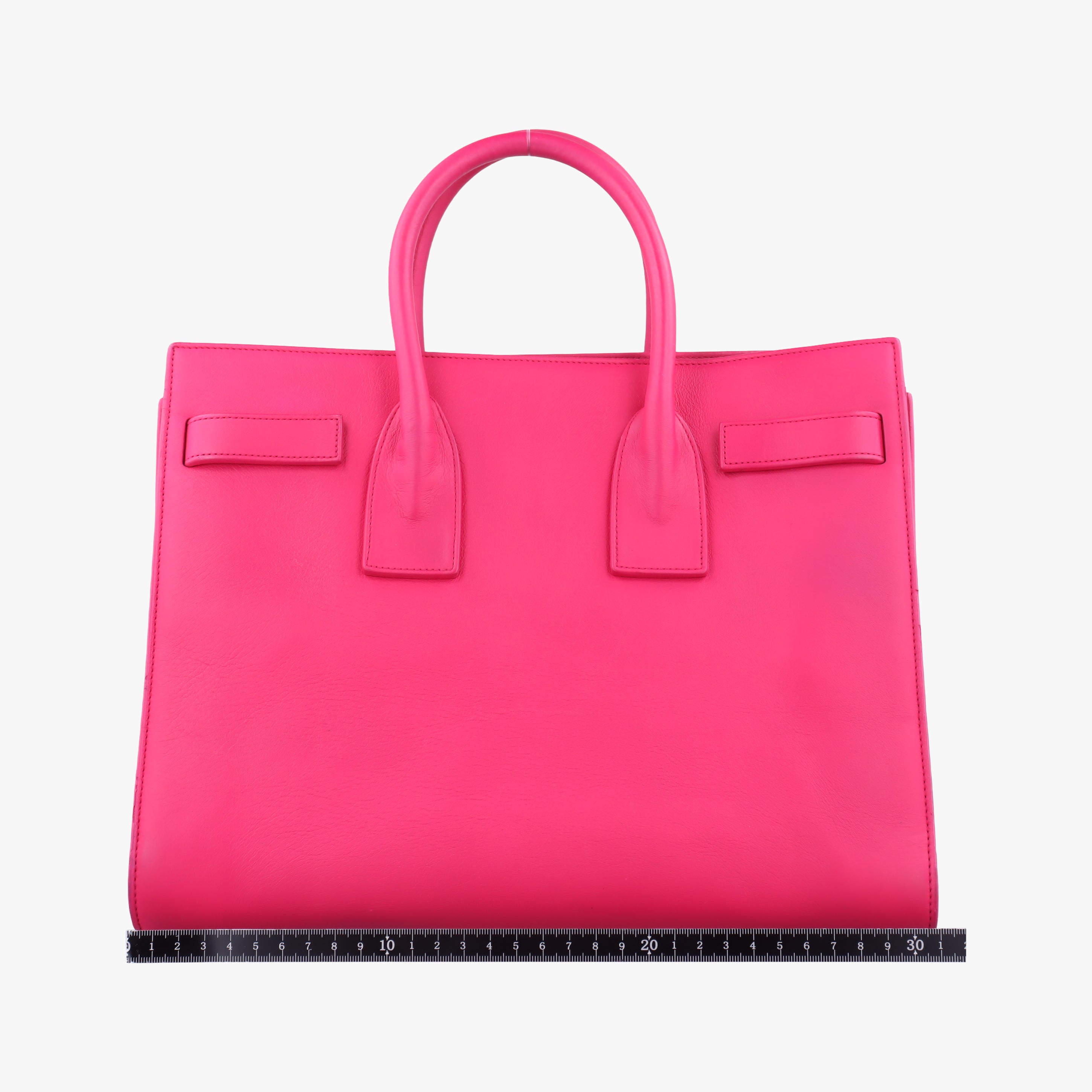 Pre-owned Yves Saint Laurent SAC DE JOUR Rose Leather 355153 shoulderbag | stylenewstar