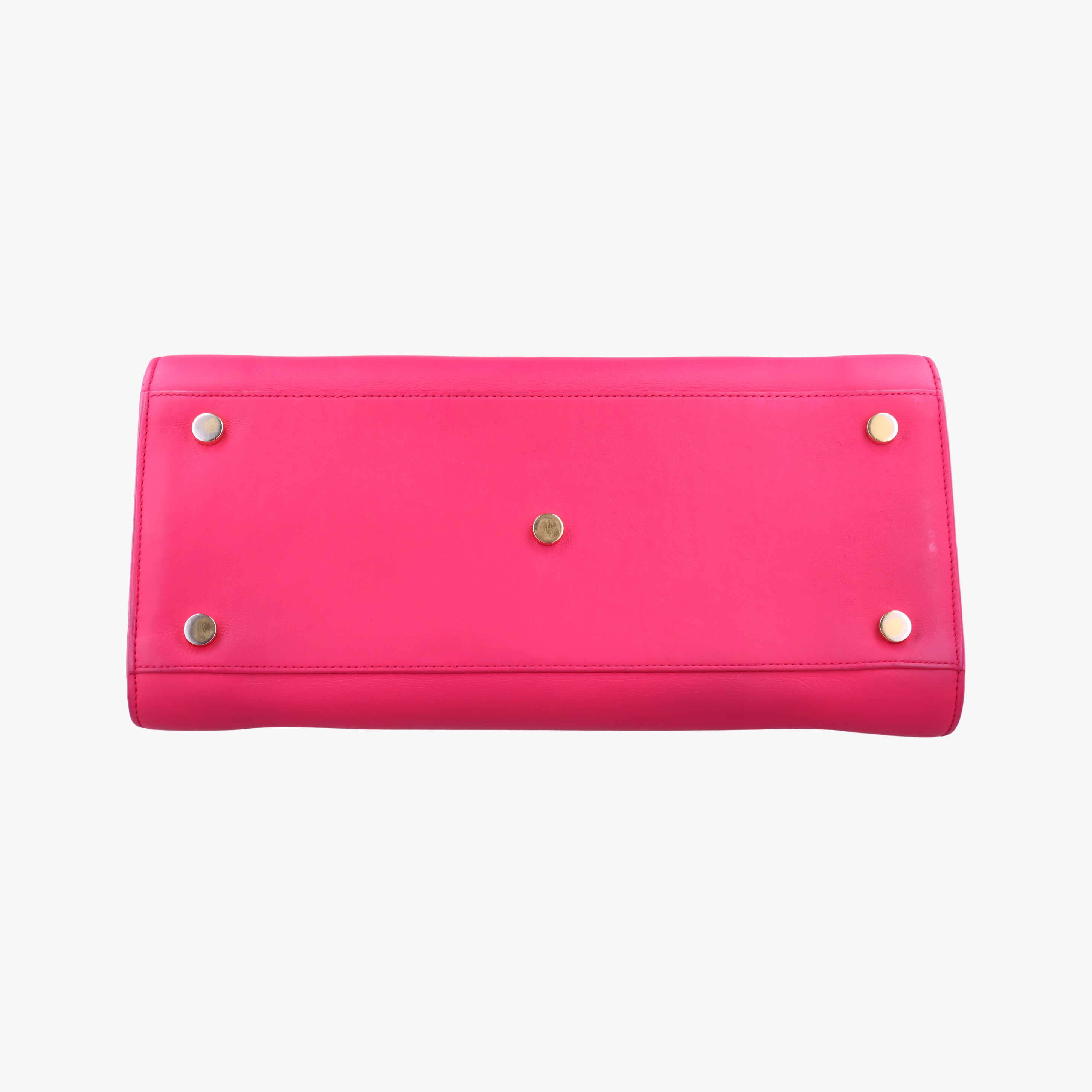 Pre-owned Yves Saint Laurent SAC DE JOUR Rose Leather 355153 shoulderbag | stylenewstar