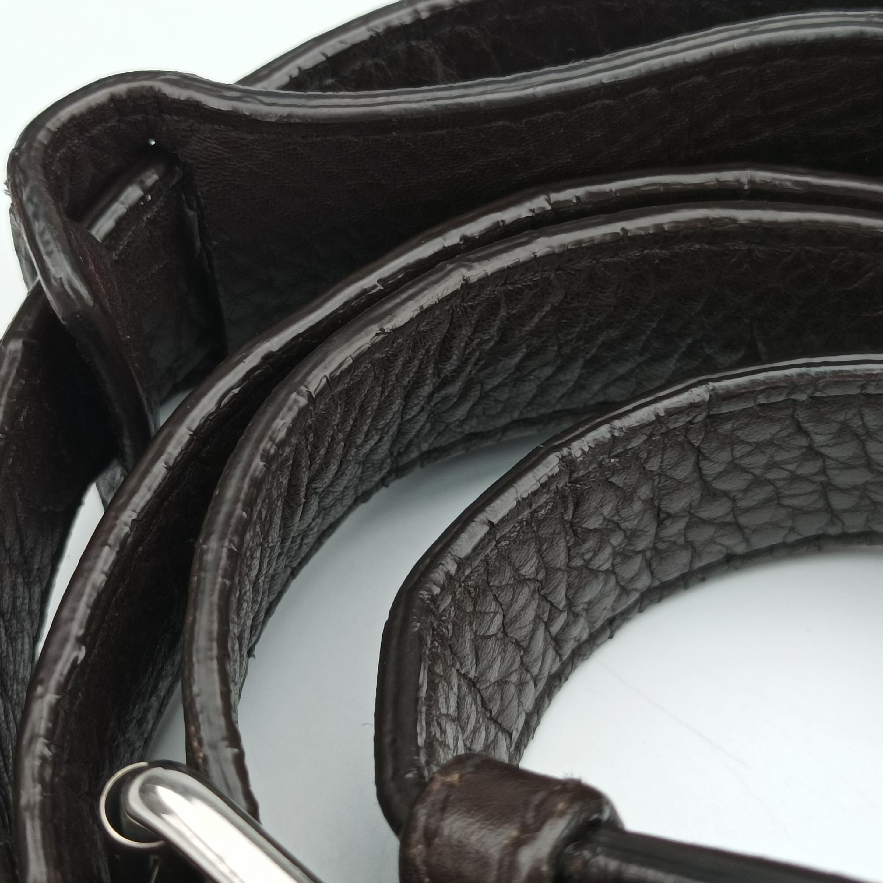 Pre-owned Gucci Messenger  logo Brown Leather 233329 shoulderbag | stylenewstar